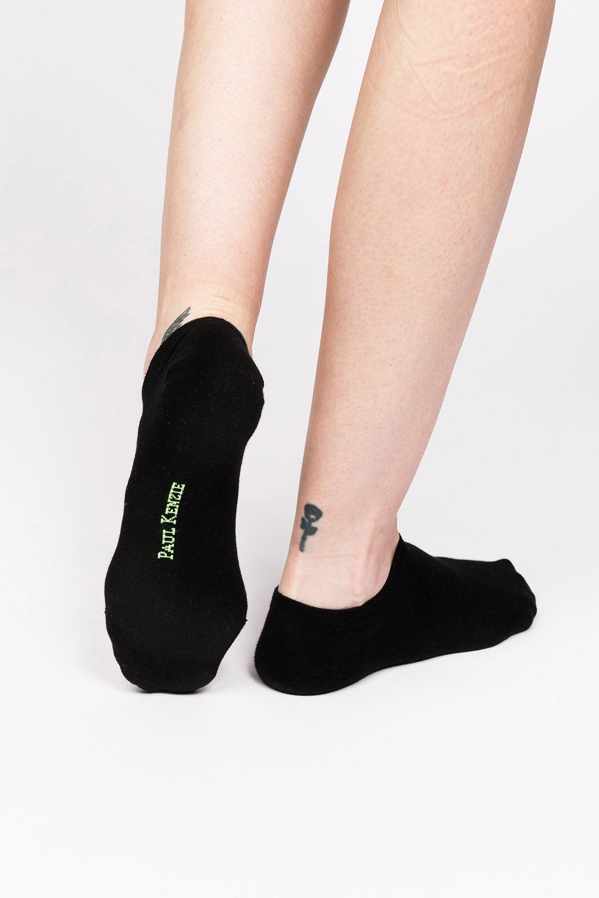 Paul Kenzie-3'lü Sneaker Çorap All Black-Çorap-4-Milagron.com