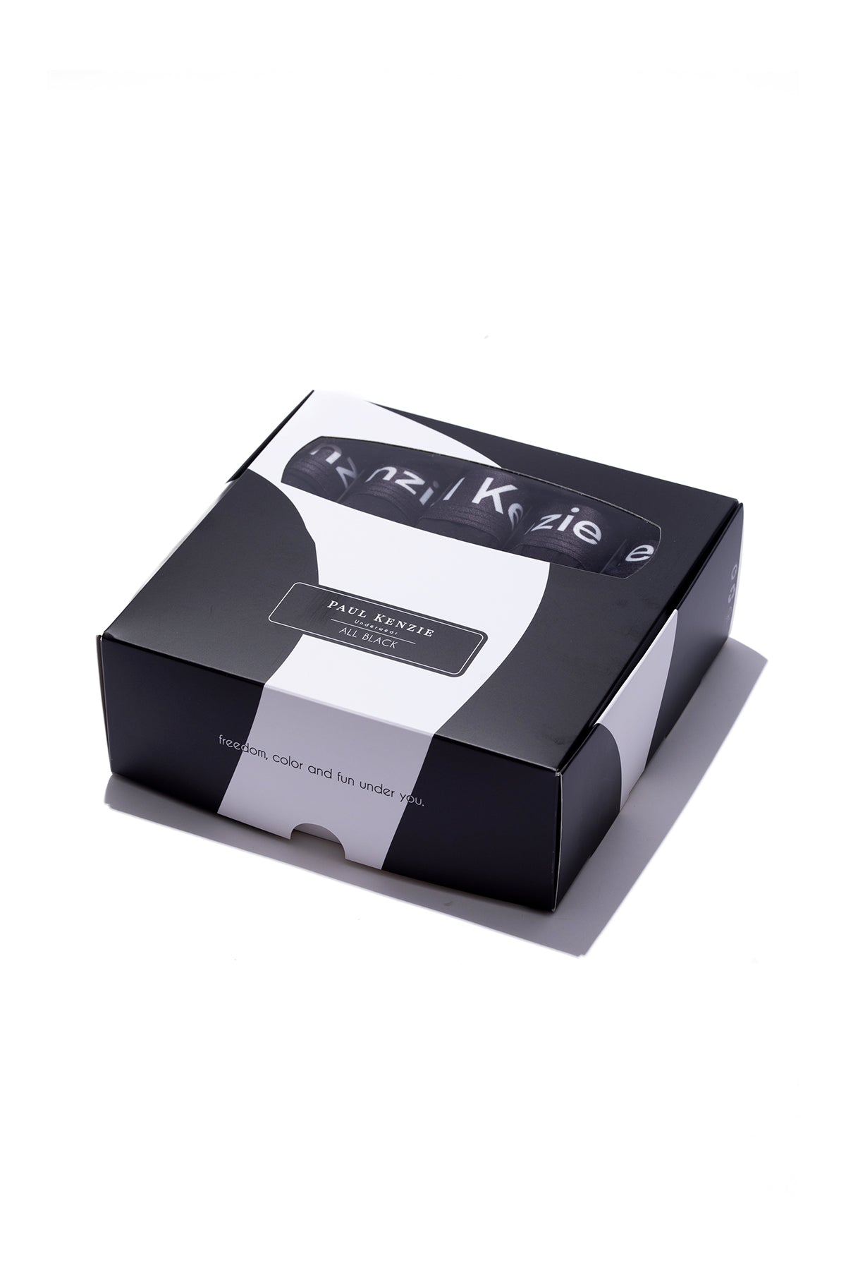 Paul Kenzie-5'li Erkek Boxer All Black-Boxer-2-Milagron.com