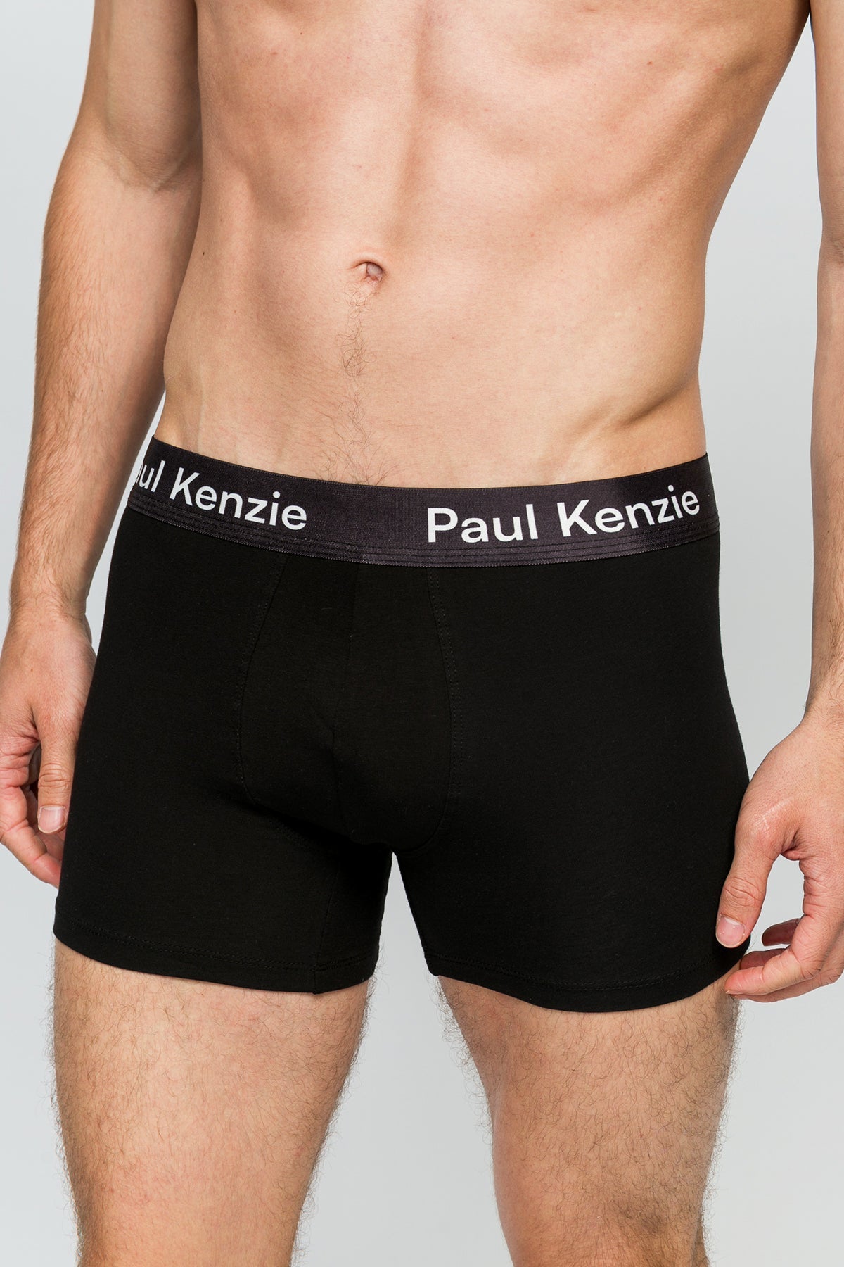 Paul Kenzie-5'li Erkek Boxer All Black-Boxer-5-Milagron.com