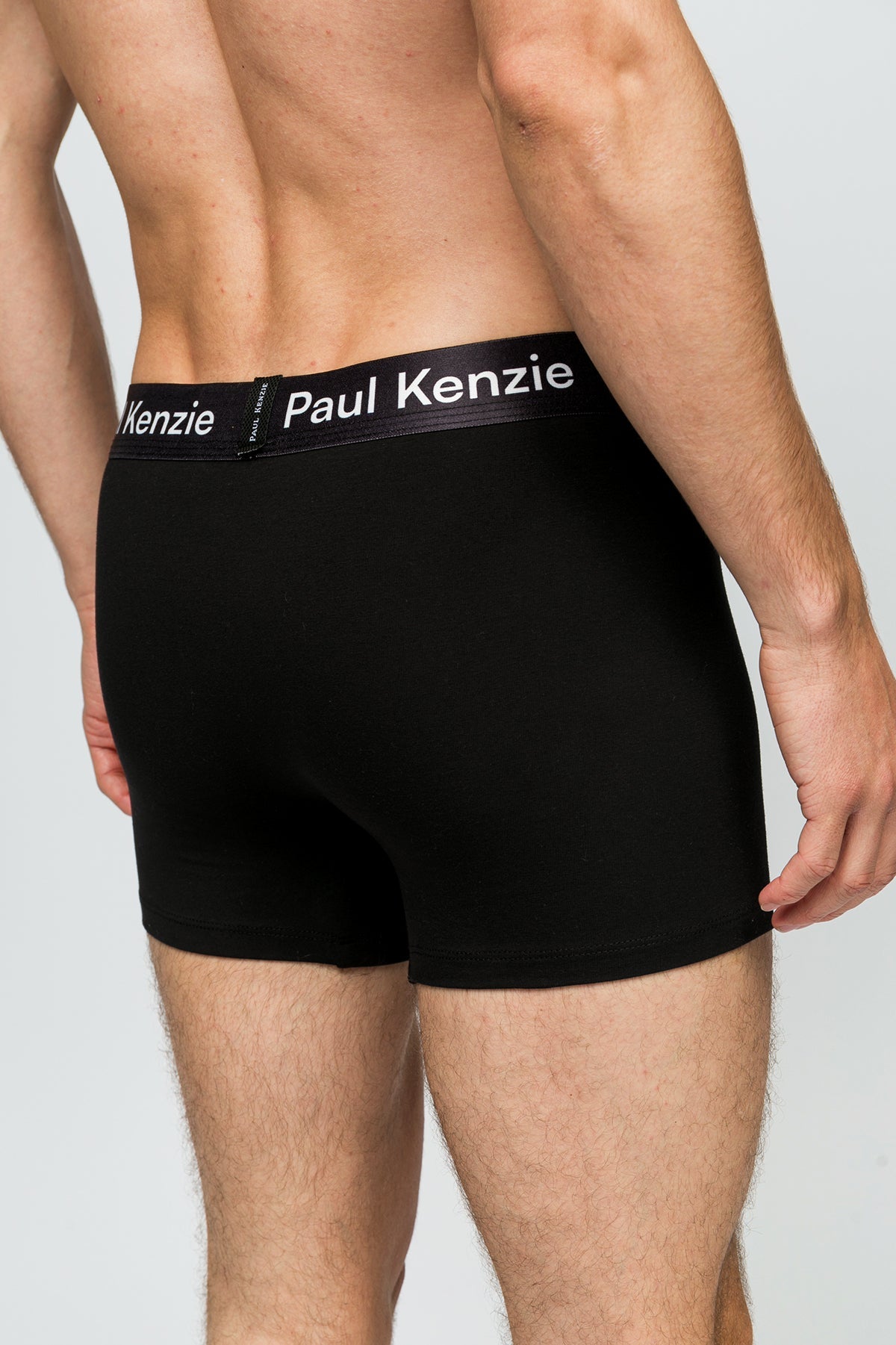 Paul Kenzie-5'li Erkek Boxer All Black-Boxer-7-Milagron.com