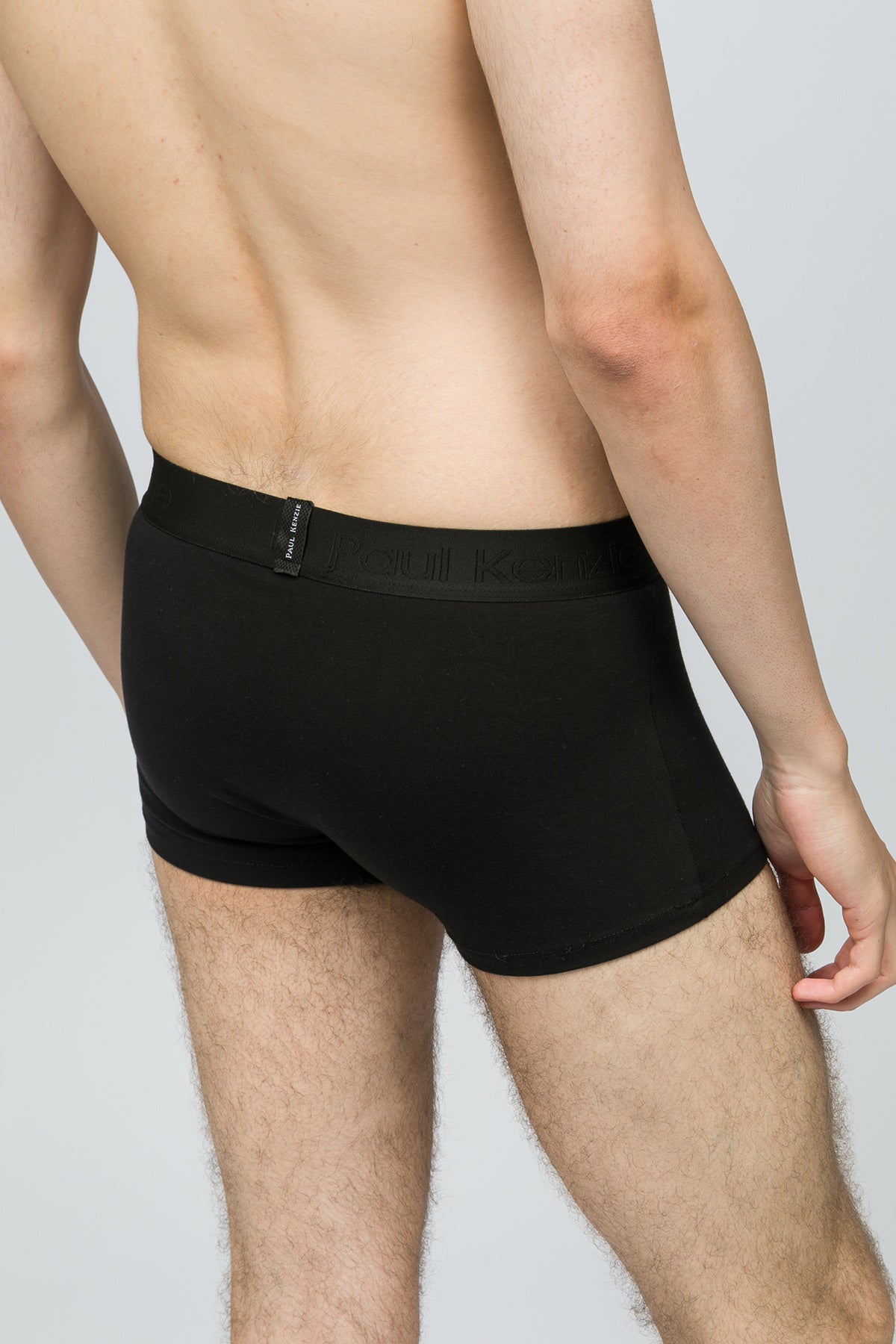 Paul Kenzie-5'li Erkek Trunk Boxer Quite Black-6-Milagron.com