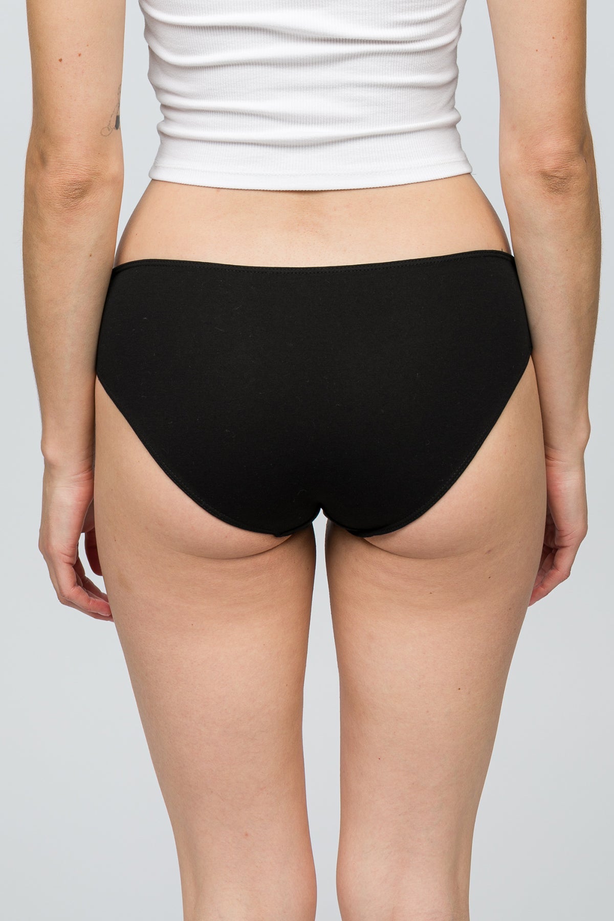 Paul Kenzie-5'li Kadın Slip Külot All Black-9-Milagron.com