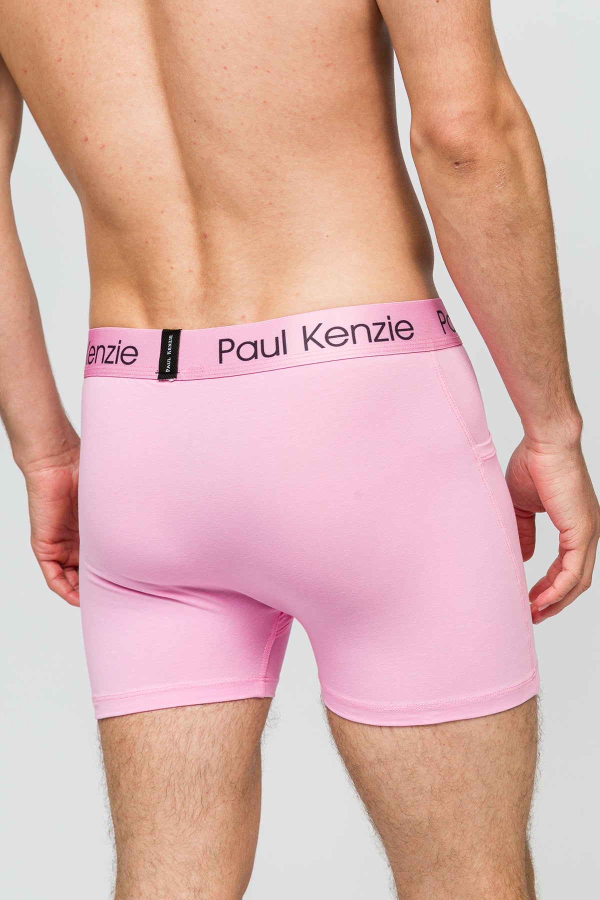 Paul Kenzie-Cepli Erkek Boxer Rainbow 2 Açık Pembe Pockets-Boxer-9-Milagron.com