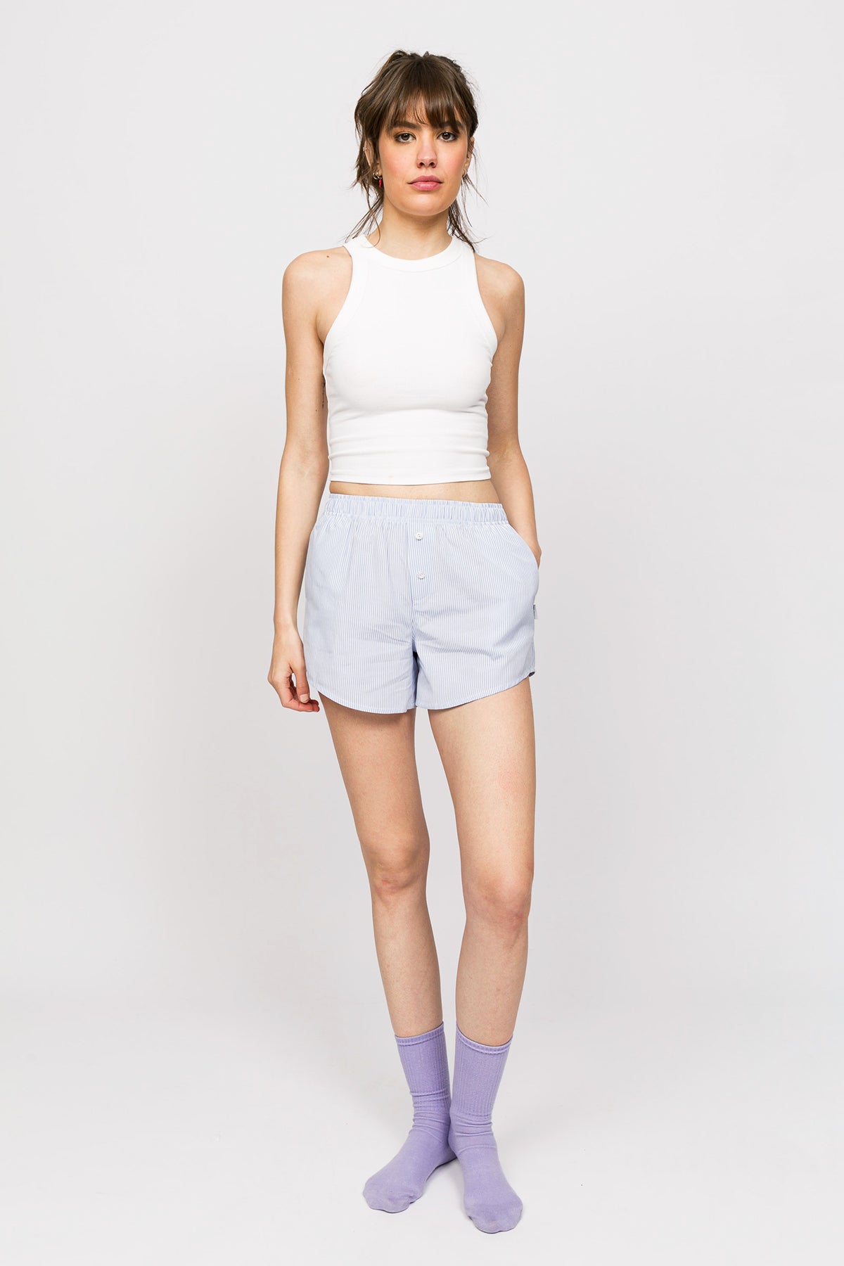 Paul Kenzie-Chill Space Collection Kadın Ev Şort Bluey-Boxer-3-Milagron.com