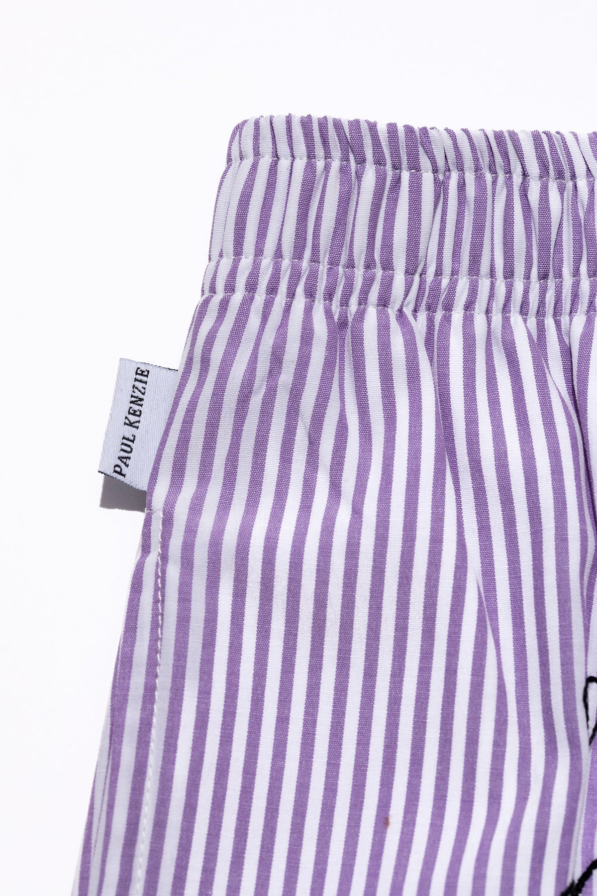 Paul Kenzie-Chill Space Collection Nakışlı Erkek Ev Şort Lilac-Boxer-8-Milagron.com