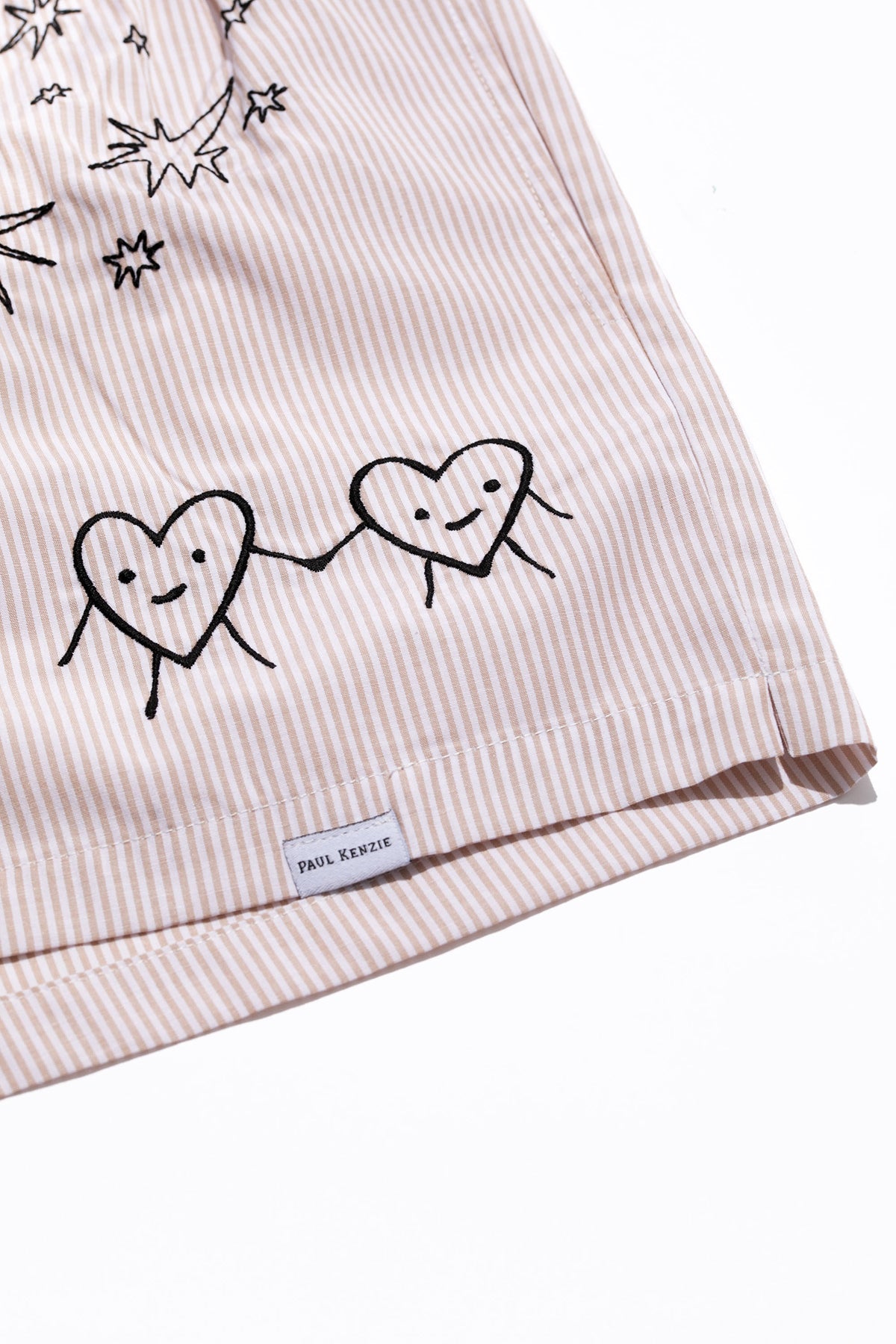 Paul Kenzie-Chill Space Collection Nakışlı Erkek Ev Şort Sandy-Boxer-8-Milagron.com