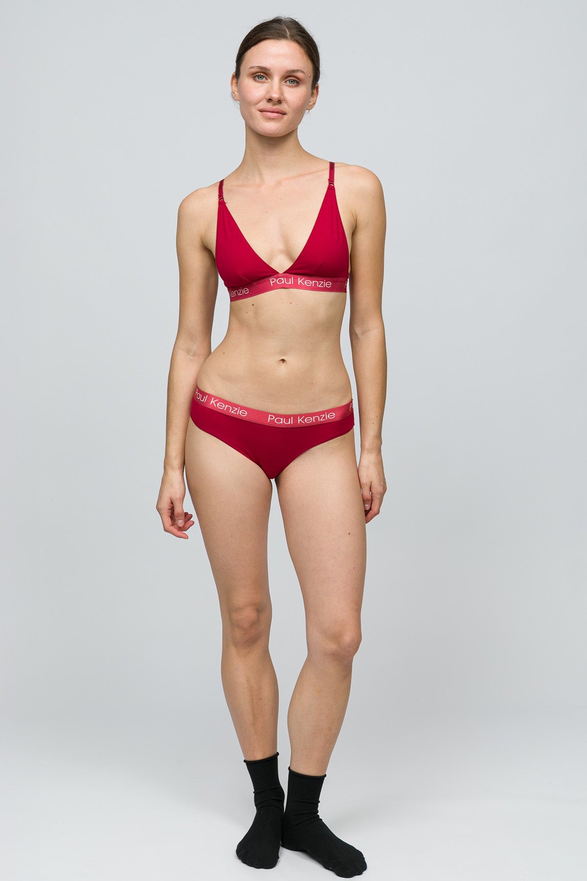 Paul Kenzie-Christmas Collection 3'lü Kadın Slip Külot Holly-6-Milagron.com