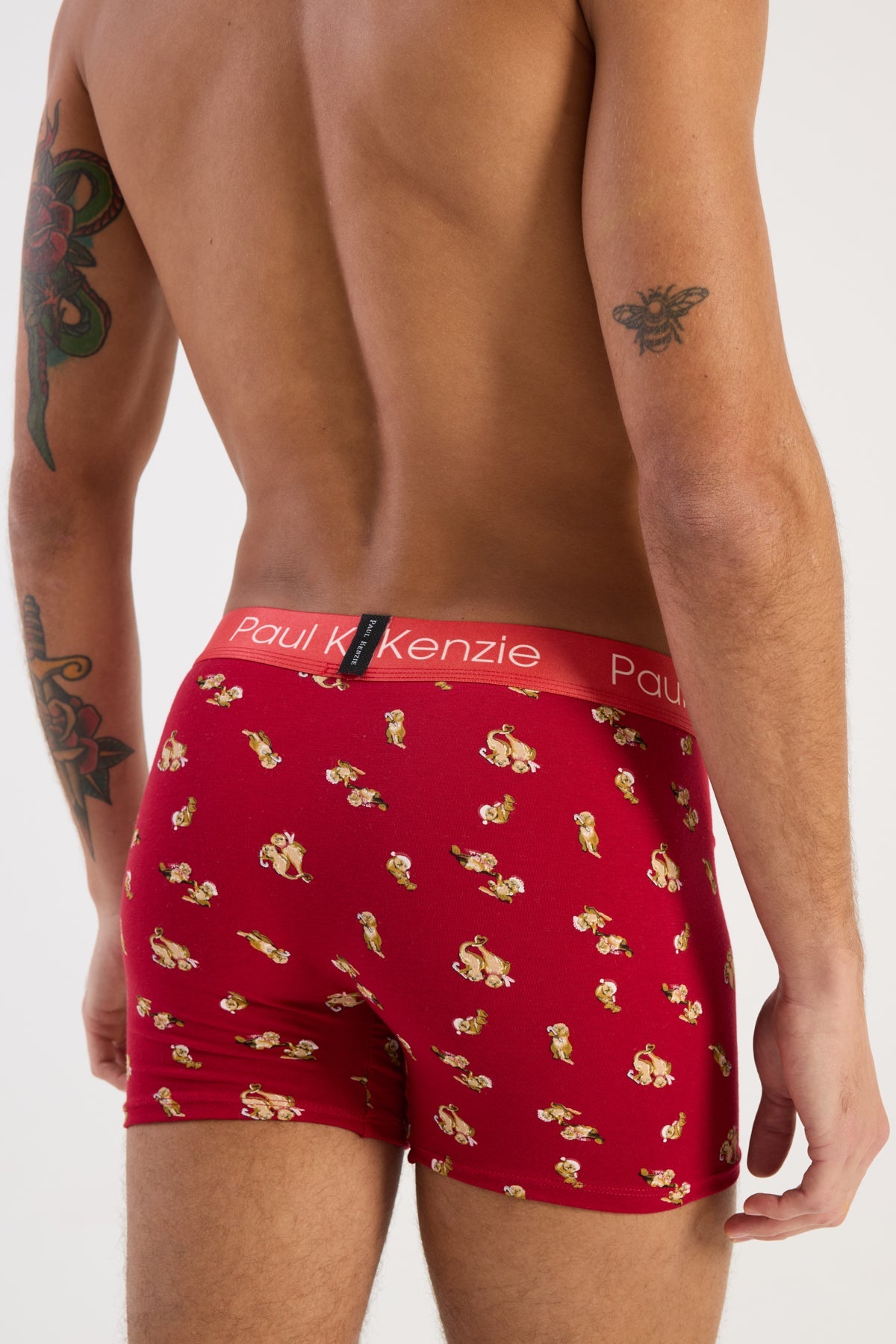Paul Kenzie-Christmas Collection Erkek Boxer Otter Half-Boxer-6-Milagron.com