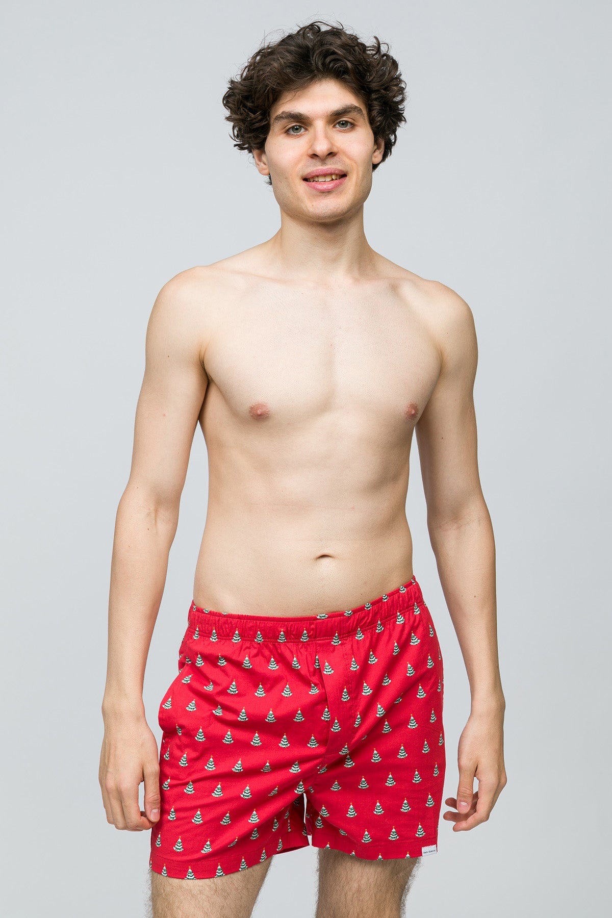 Paul Kenzie-Christmas Collection Erkek Ev şort Pine-4-Milagron.com