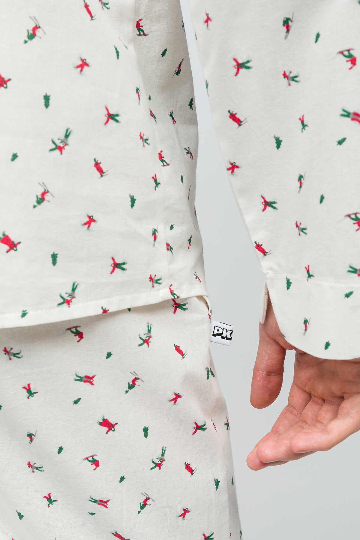 Paul Kenzie-Christmas Collection Erkek Pijama üstü Holiday-5-Milagron.com