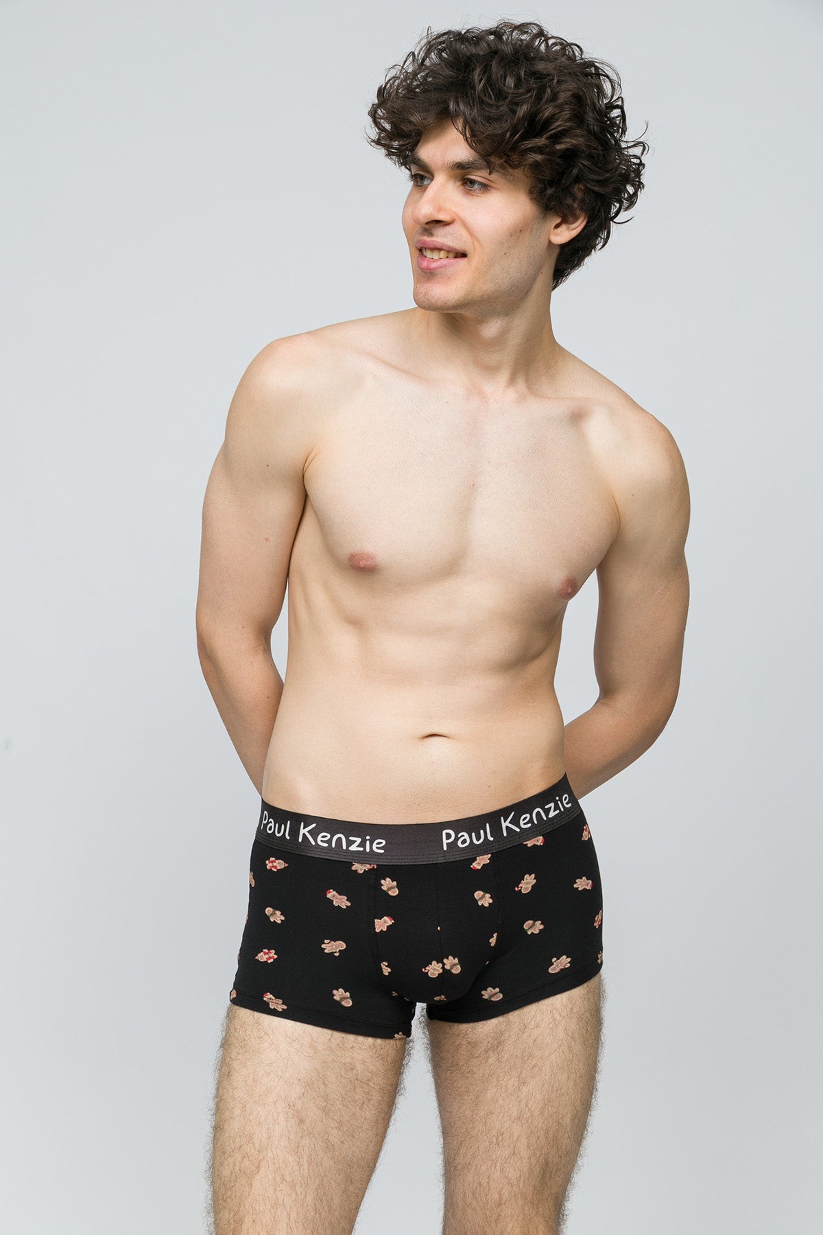 Paul Kenzie-Christmas Collection Erkek Trunk Boxer Ginger Bells-4-Milagron.com