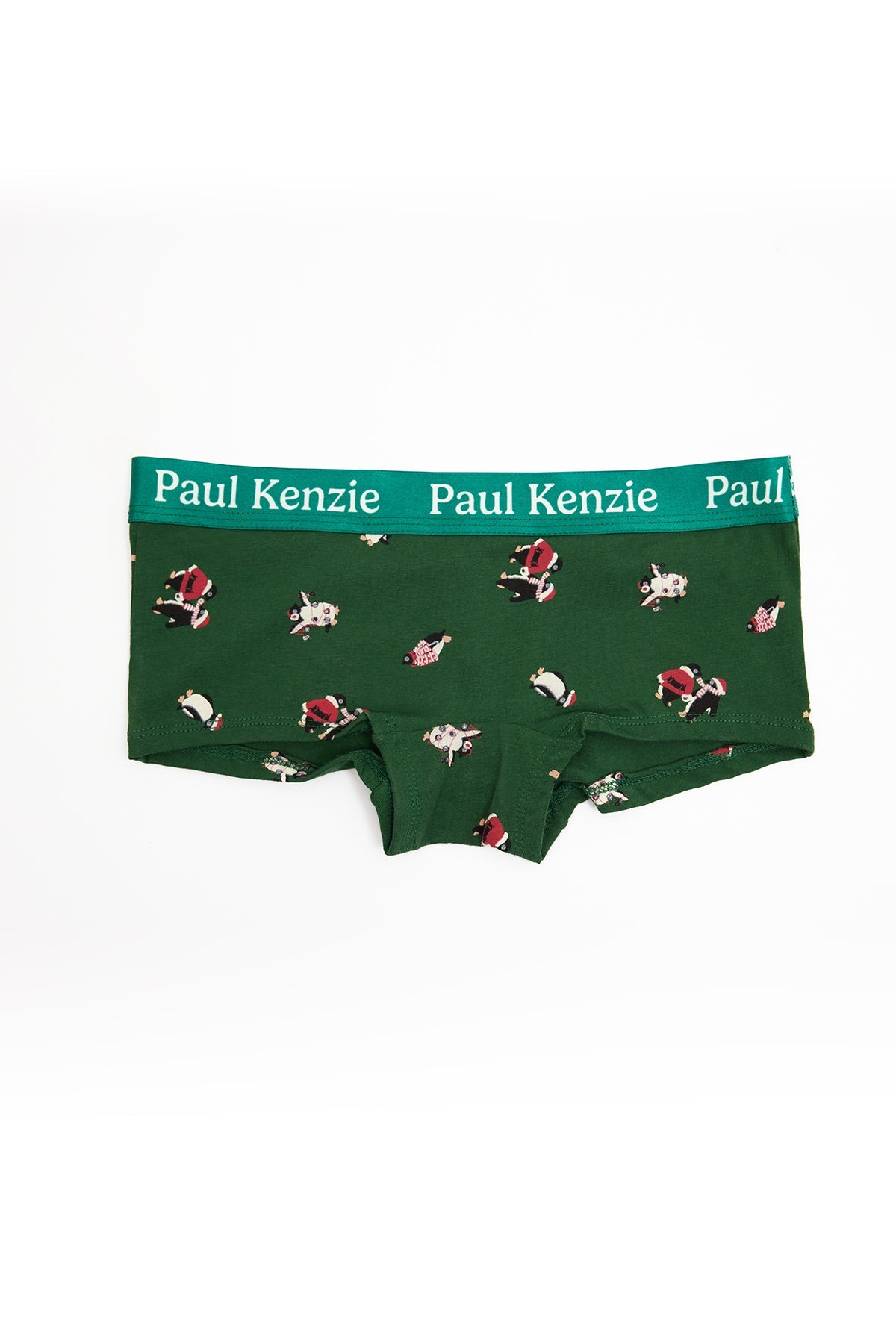 Paul Kenzie-Christmas Collection Kadın Boyshort Külot Pengu In Wonderland-Boyshort Külot-1-Milagron.com