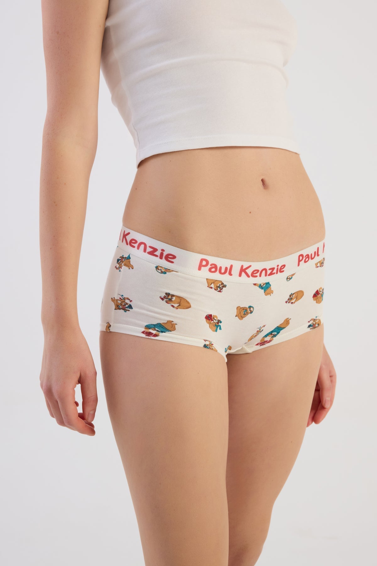 Paul Kenzie-Christmas Collection Kadın Boyshort Külot Slothy Christmas-Boyshort Külot-6-Milagron.com