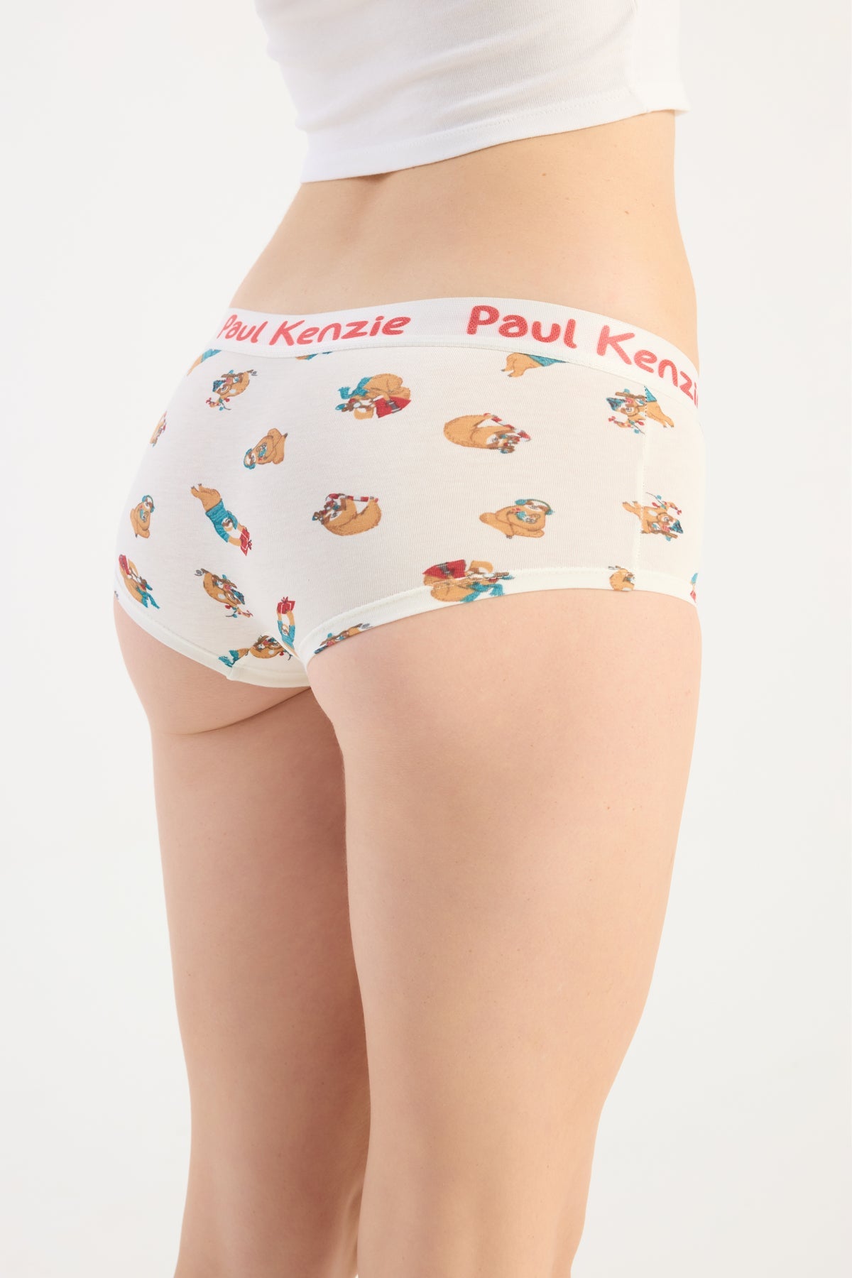 Paul Kenzie-Christmas Collection Kadın Boyshort Külot Slothy Christmas-Boyshort Külot-7-Milagron.com