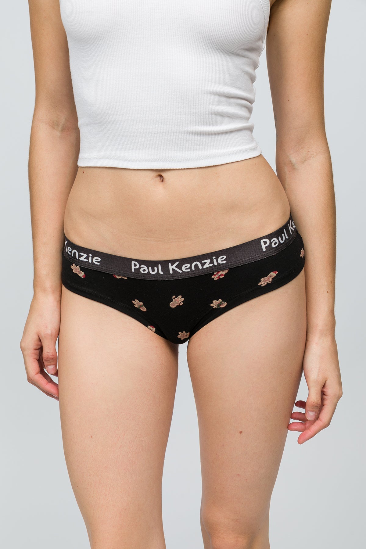 Paul Kenzie-Christmas Collection Kadın Cheeky Külot Ginger Bells-5-Milagron.com