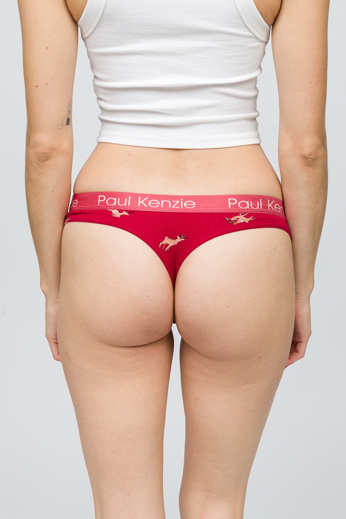 Paul Kenzie-Christmas Collection Kadın String Külot Reindeer Kisses-6-Milagron.com