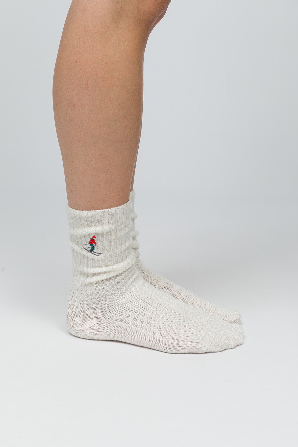 Paul Kenzie-Christmas Collection Nakışlı Yün çorap Holiday-10-Milagron.com