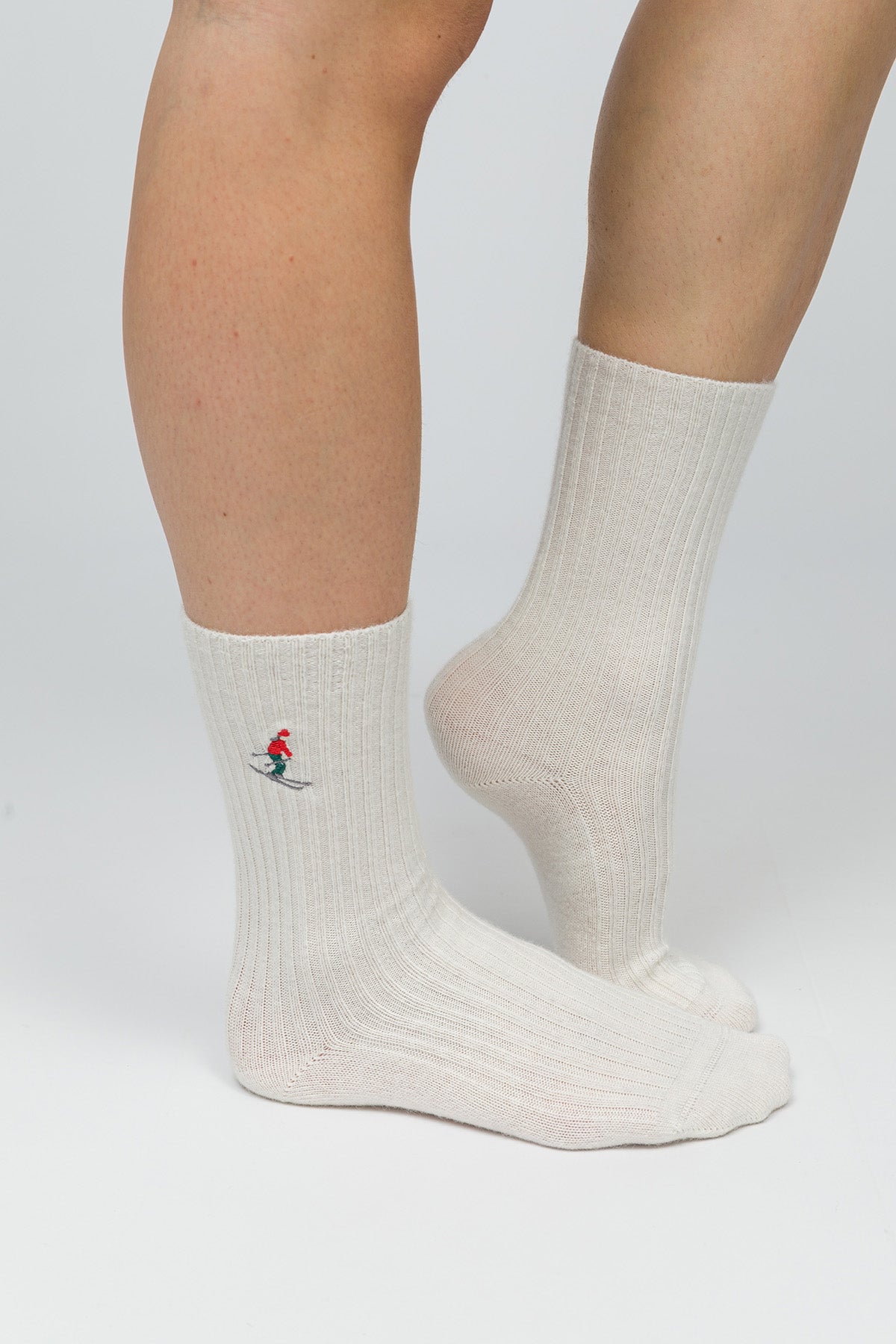 Paul Kenzie-Christmas Collection Nakışlı Yün çorap Holiday-8-Milagron.com