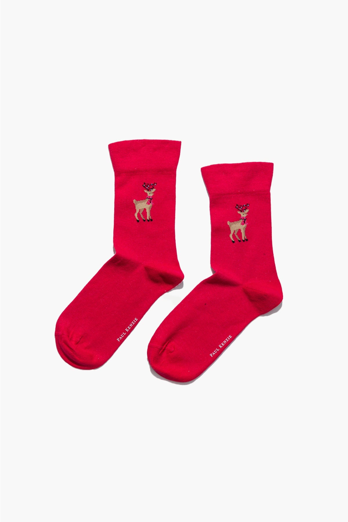 Paul Kenzie-Christmas Collection Soket çorap Reindeer Kisses-1-Milagron.com