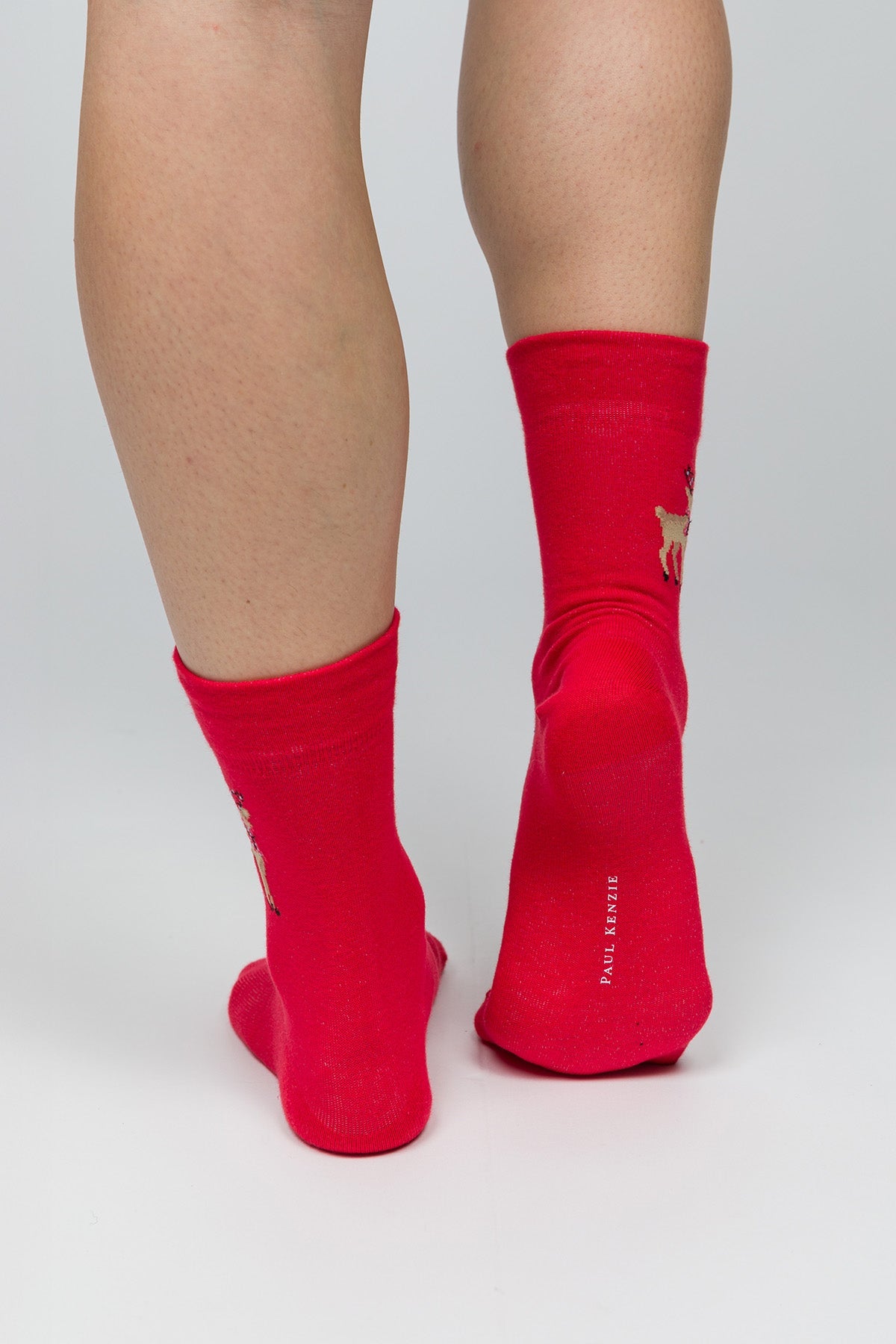 Paul Kenzie-Christmas Collection Soket çorap Reindeer Kisses-8-Milagron.com