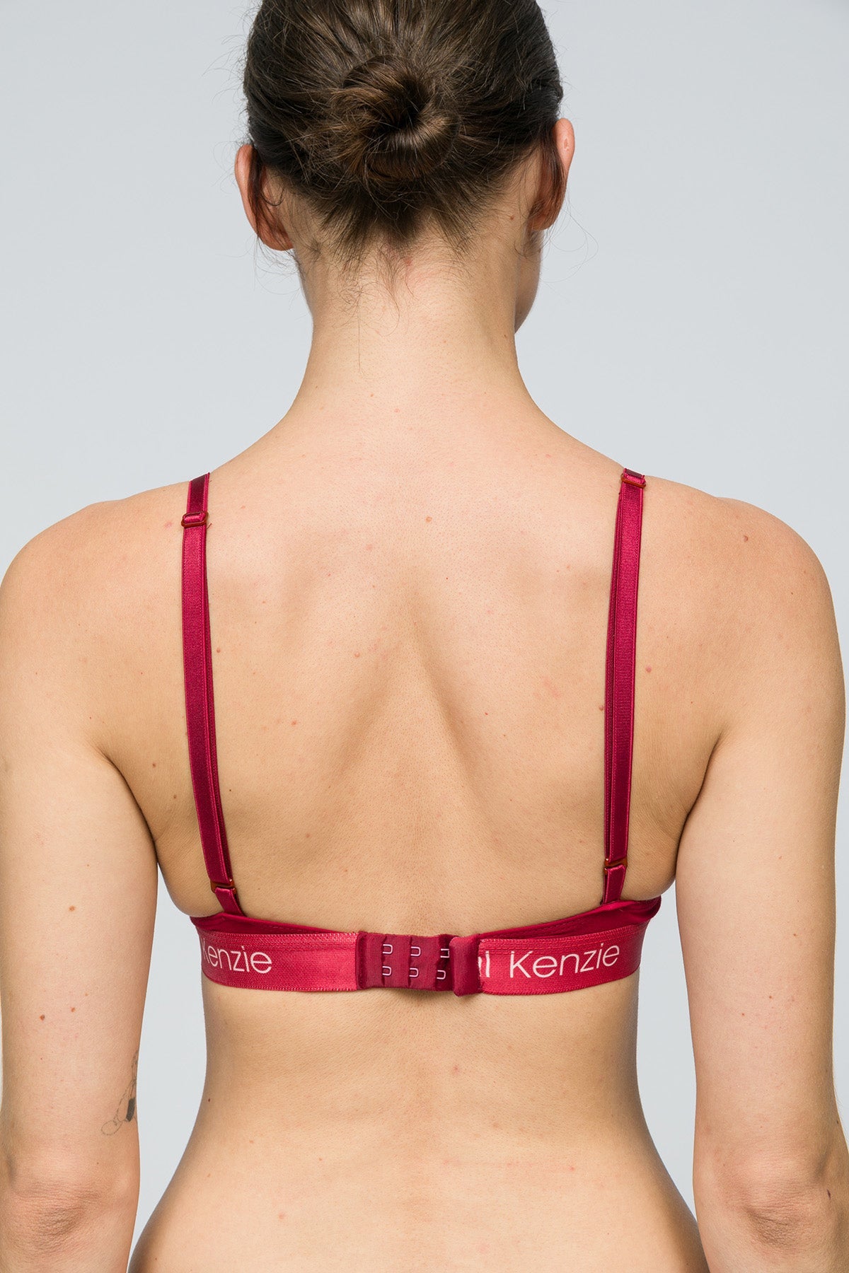 Christmas Collection - Triangle Spor Bralet - Holly