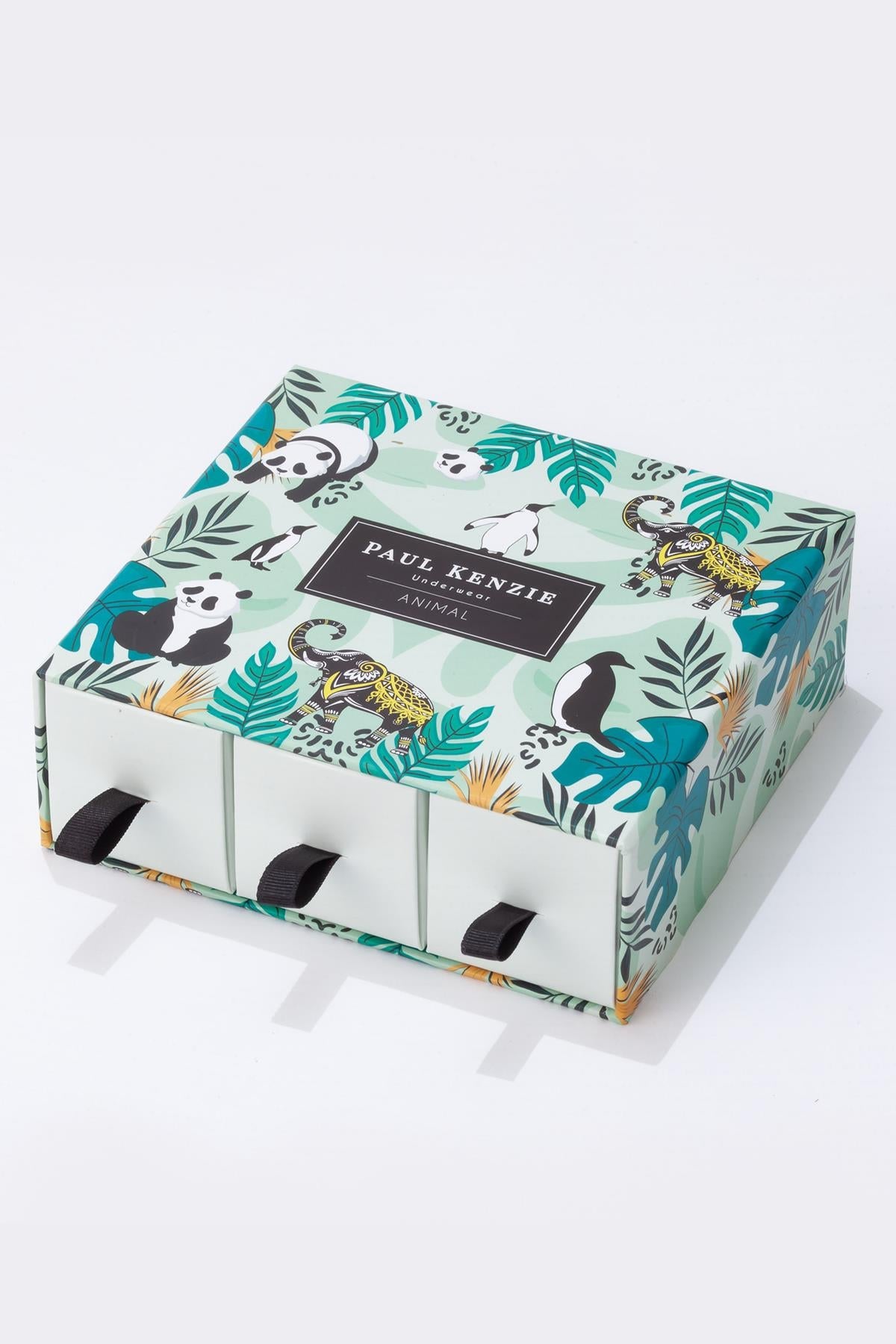 Paul Kenzie-Comfort Flex 3'lü Erkek Boxer Animal-Boxer-2-Milagron.com