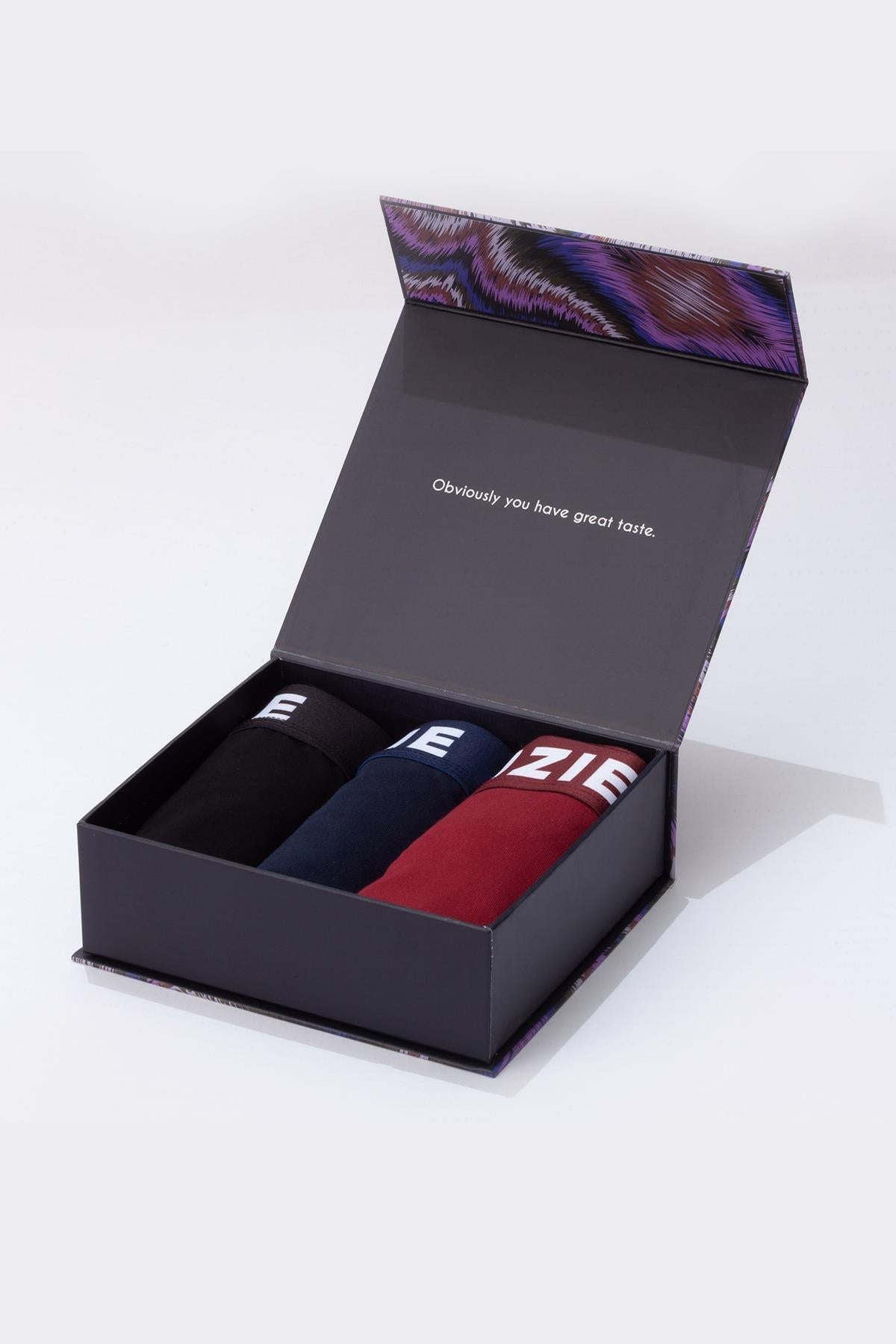 Paul Kenzie-Comfort Flex 3'lü Erkek Boxer Galaxy-Boxer-1-Milagron.com