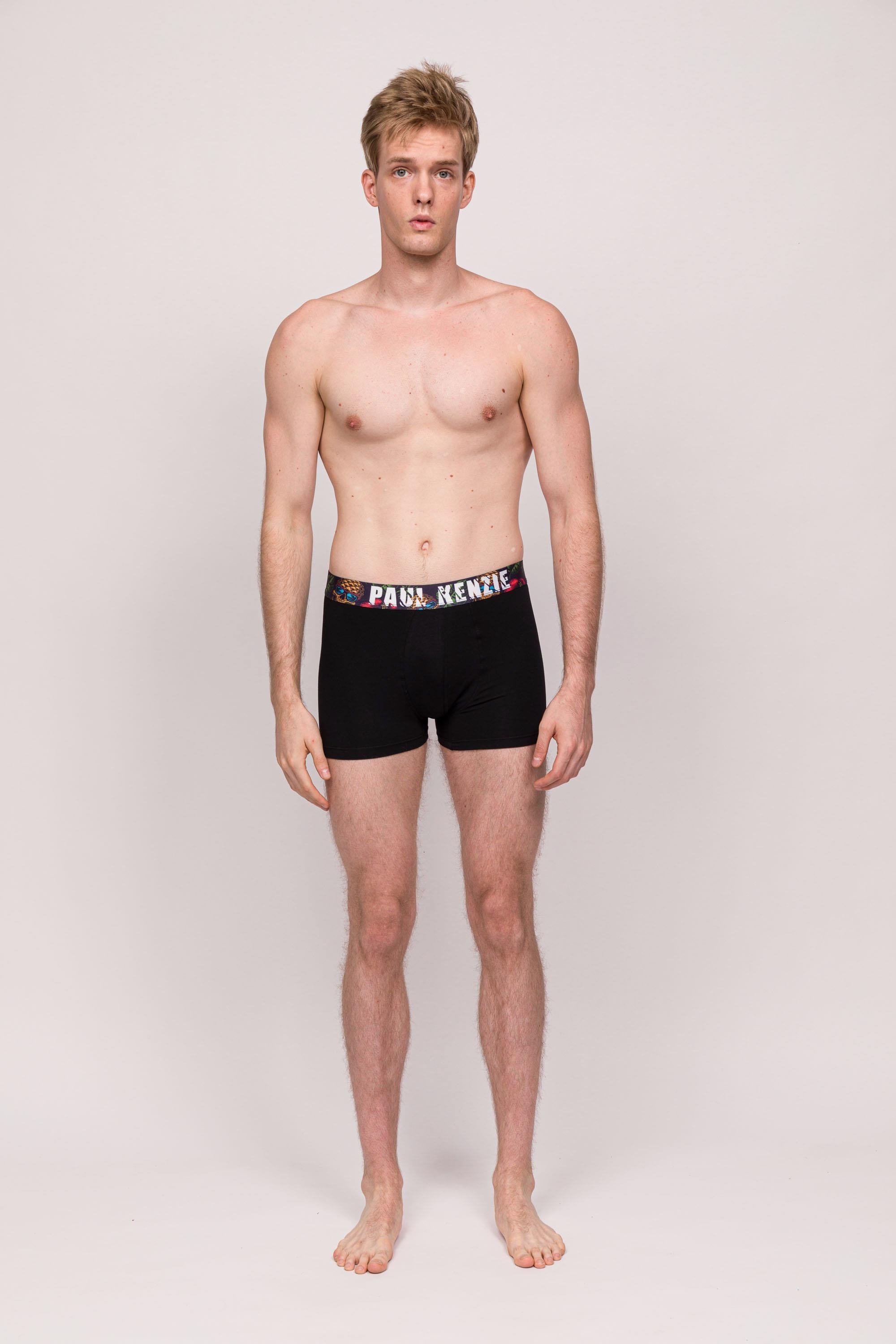Paul Kenzie-Comfort Flex 3'lü Erkek Boxer Pineapple-Boxer-4-Milagron.com
