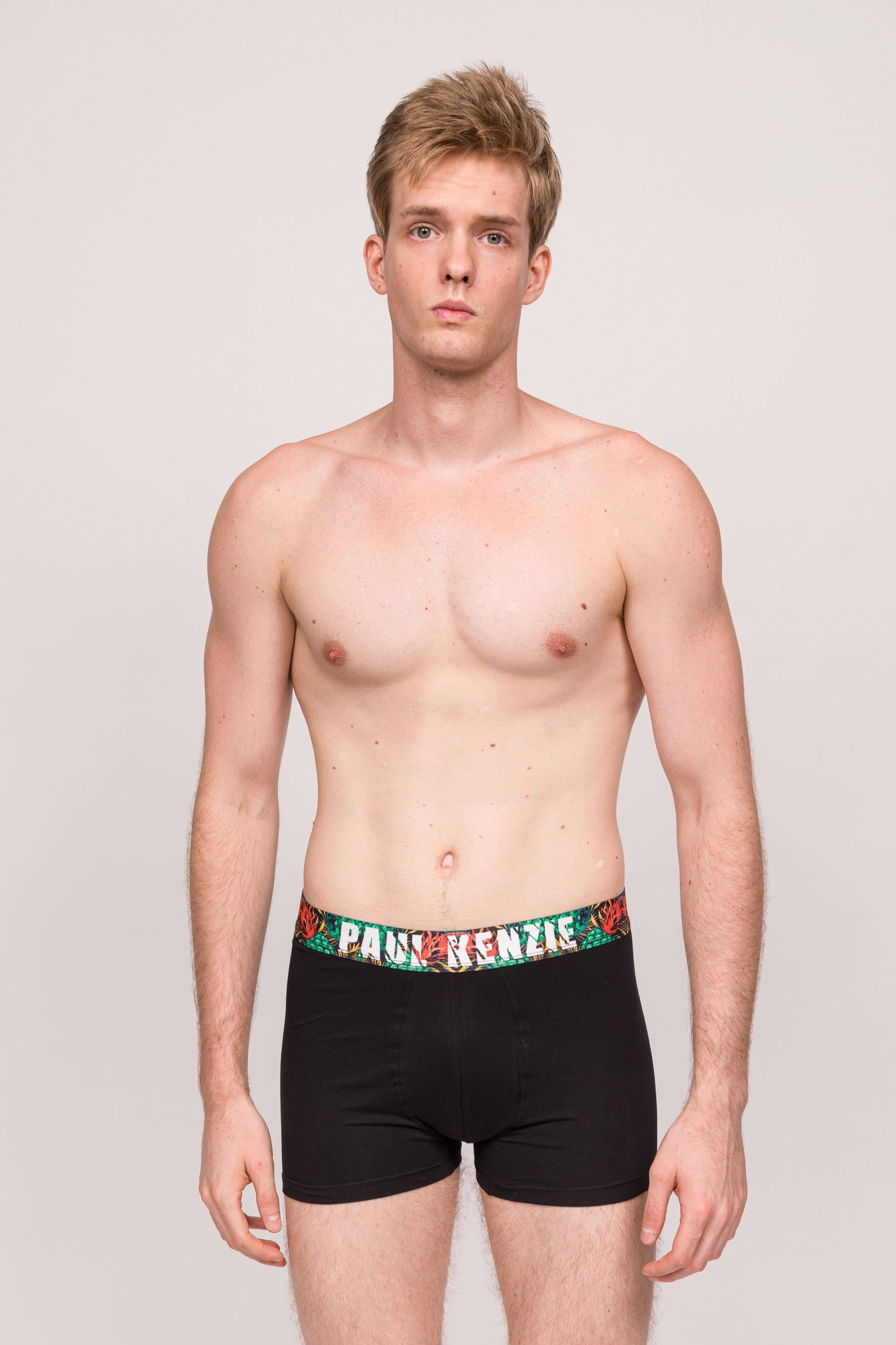 Paul Kenzie-Comfort Flex 3'lü Erkek Boxer Pineapple-Boxer-7-Milagron.com
