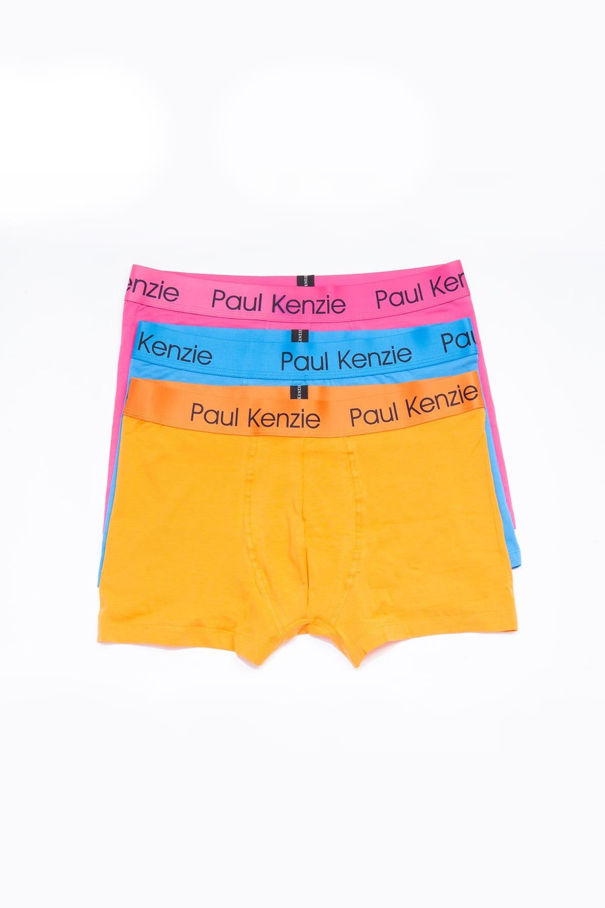 Paul Kenzie-Comfort Flex 3'lü Erkek Boxer Rainbow-Boxer-3-Milagron.com