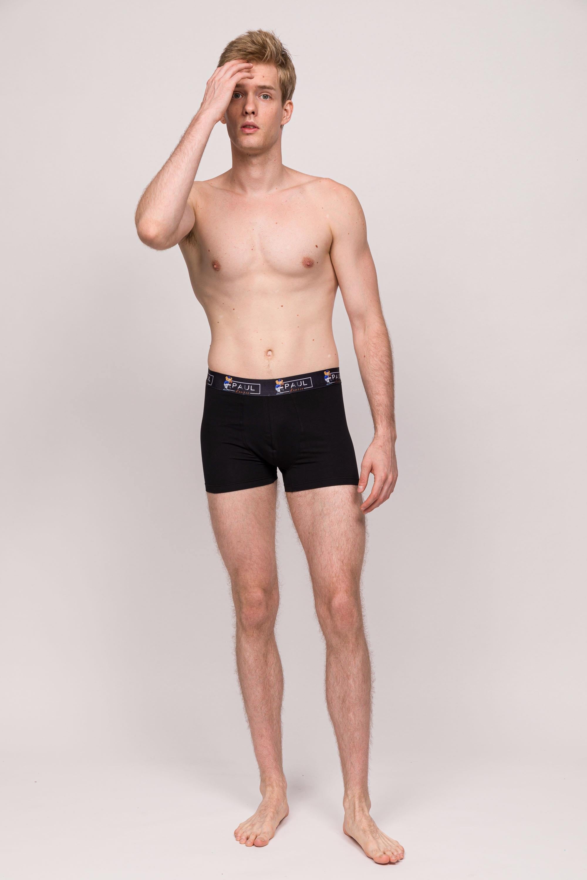 Paul Kenzie-Comfort Flex 3'lü Erkek Boxer Teddy Bear-Boxer-4-Milagron.com