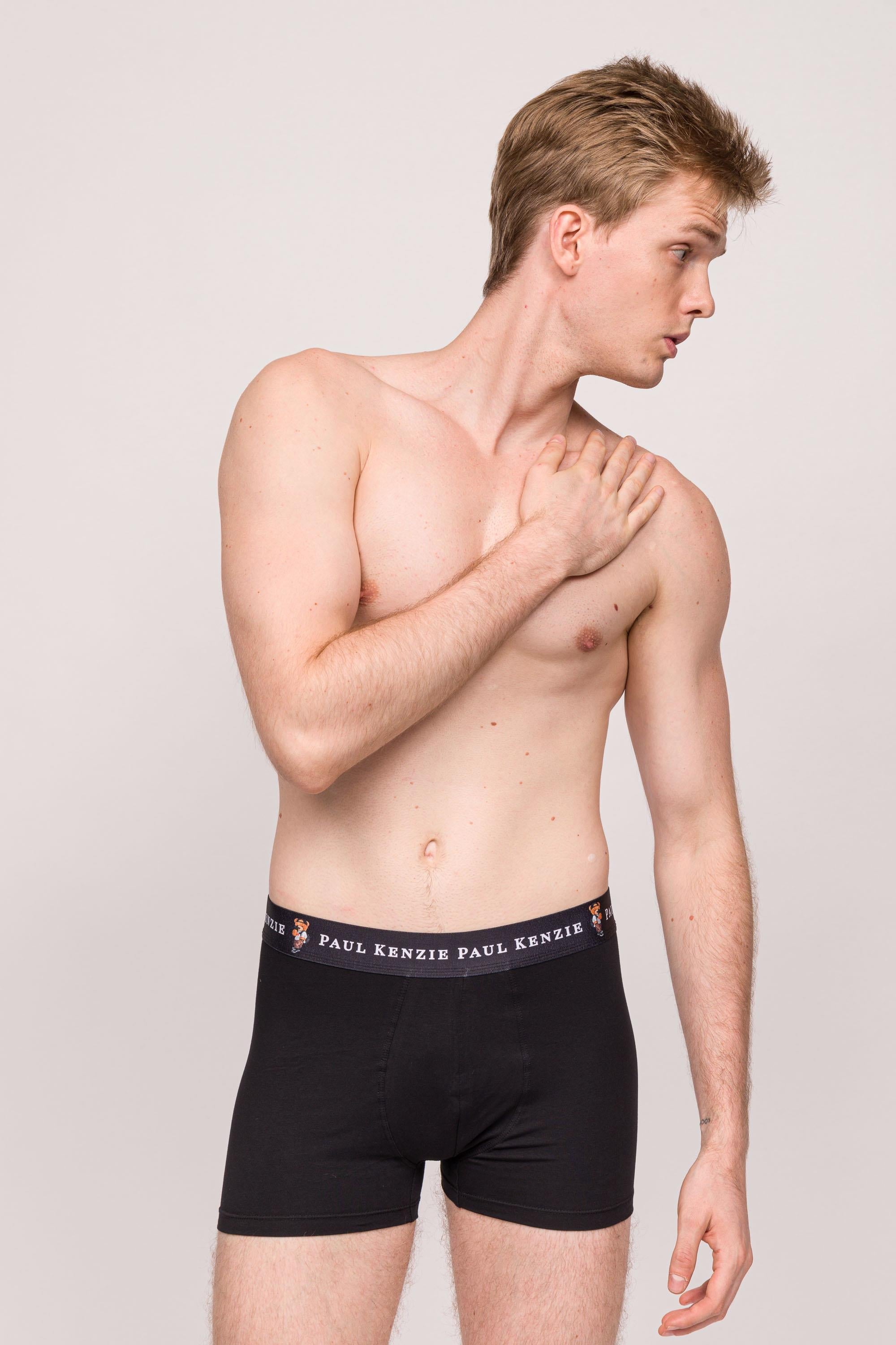 Paul Kenzie-Comfort Flex 3'lü Erkek Boxer Teddy Bear-Boxer-7-Milagron.com