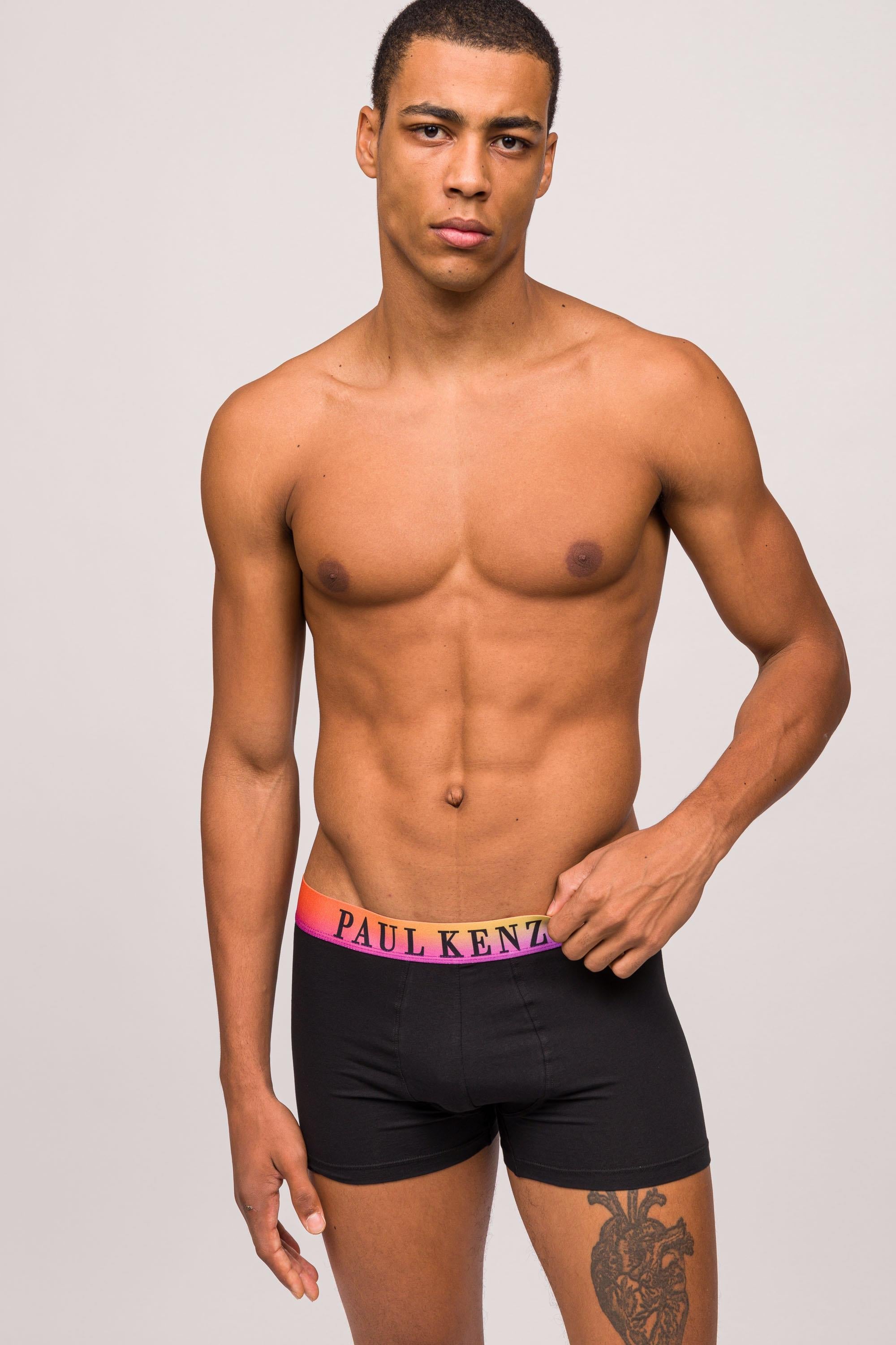 Paul Kenzie-Comfort Flex 3'lü Erkek Boxer Tropical-Boxer-8-Milagron.com