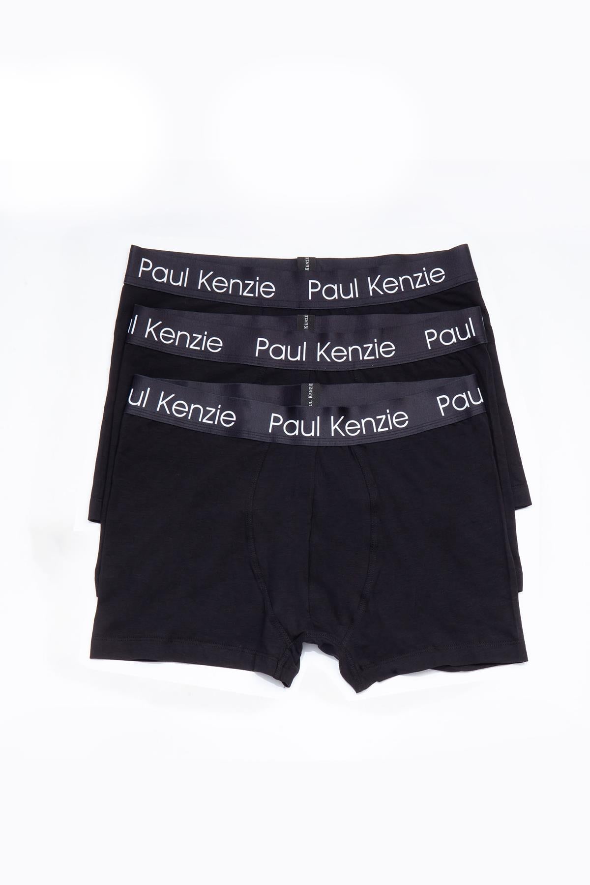 Paul Kenzie-Comfort Flex 3'lü Erkek Boxer Zebra-Boxer-3-Milagron.com