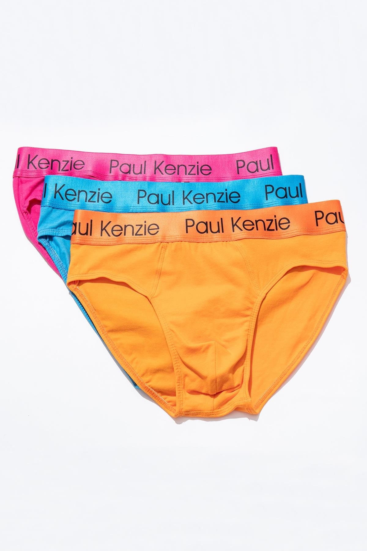 Paul Kenzie-Comfort Flex 3'lü Erkek Slip Külot Rainbow-Slip Külot-1-Milagron.com