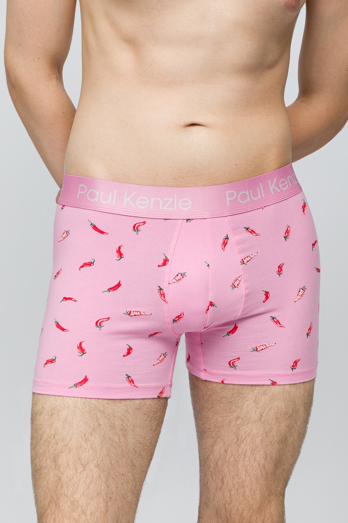 Desenli Erkek Boxer - Chili - 3