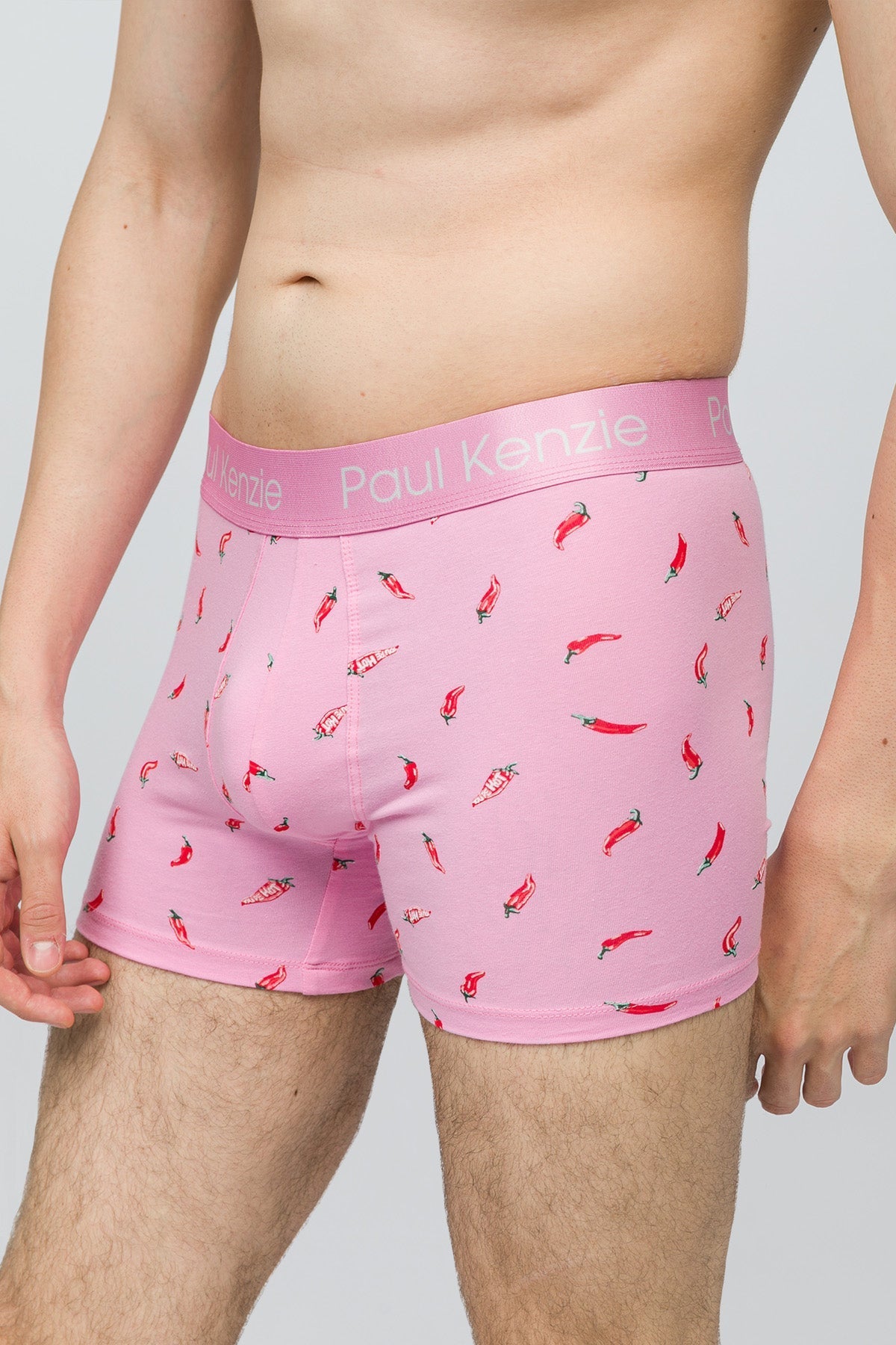 Desenli Erkek Boxer - Chili - 4
