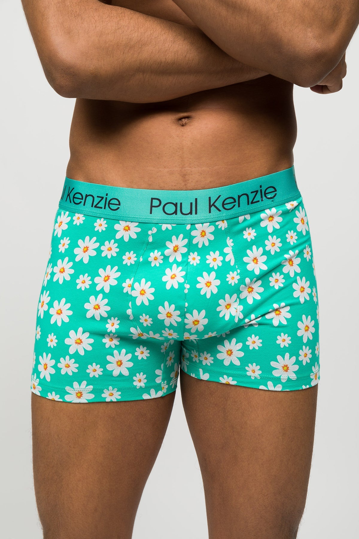Paul Kenzie-Desenli Erkek Boxer Couple Collection Daisy-Boxer-4-Milagron.com