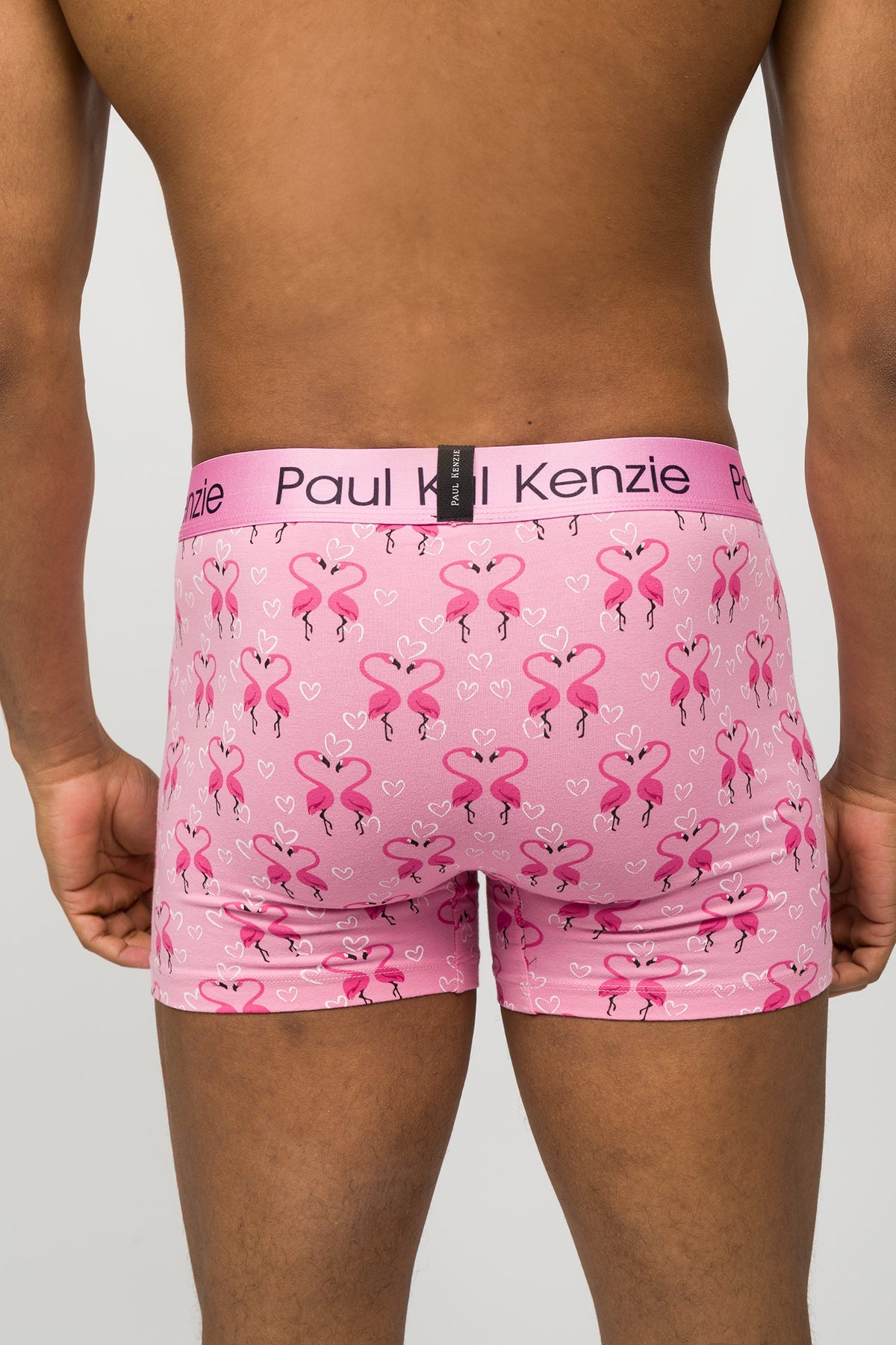 Paul Kenzie-Desenli Erkek Boxer Couple Collection Flovemingo-Boxer-5-Milagron.com