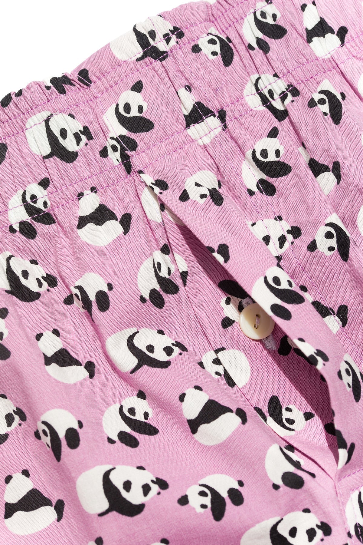 Paul Kenzie-Desenli Erkek Ev Şort – Chill Space Collection – Chilly Panda-Ev Şort-6-Milagron.com