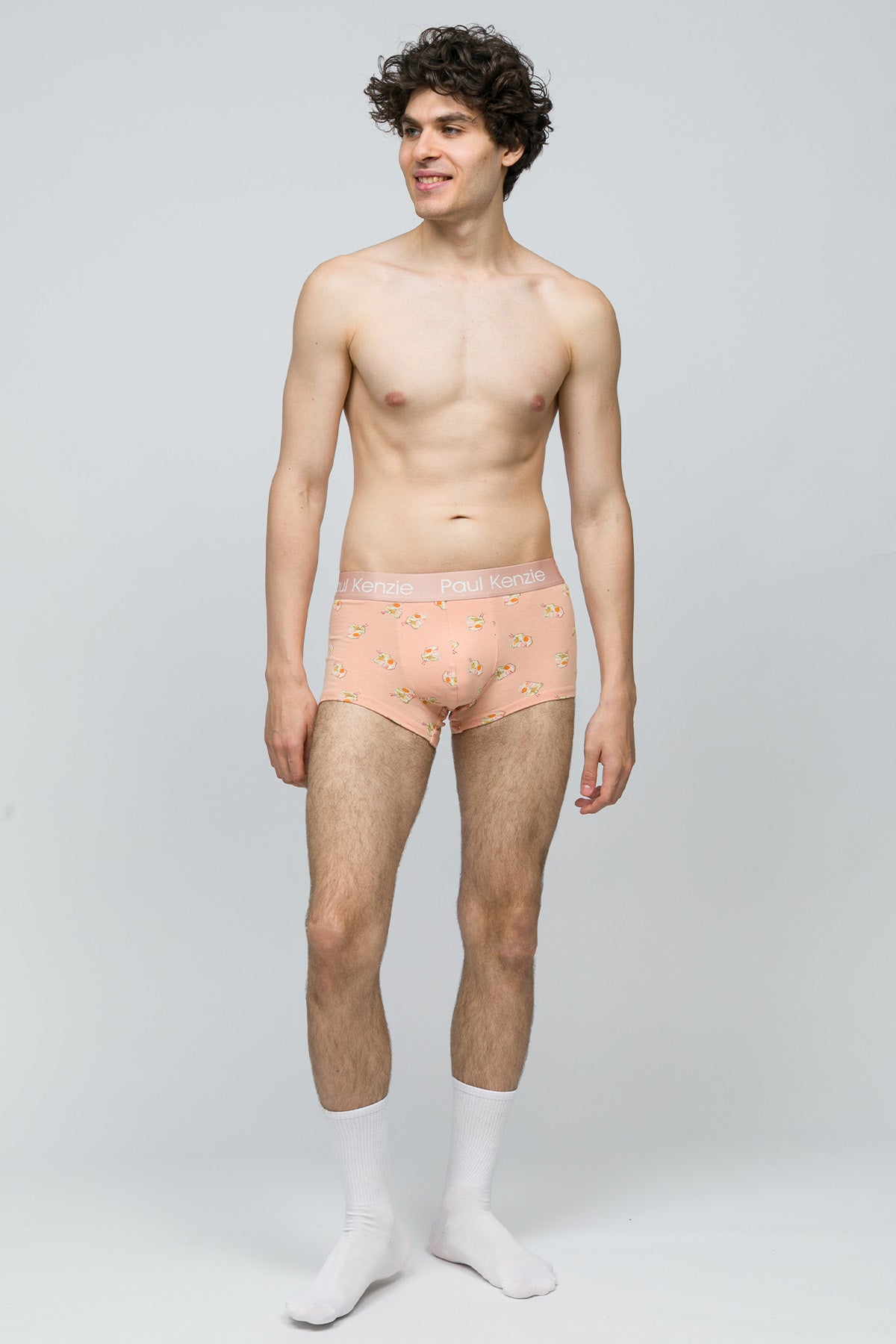 Desenli Erkek Trunk Boxer - Noodle - 4