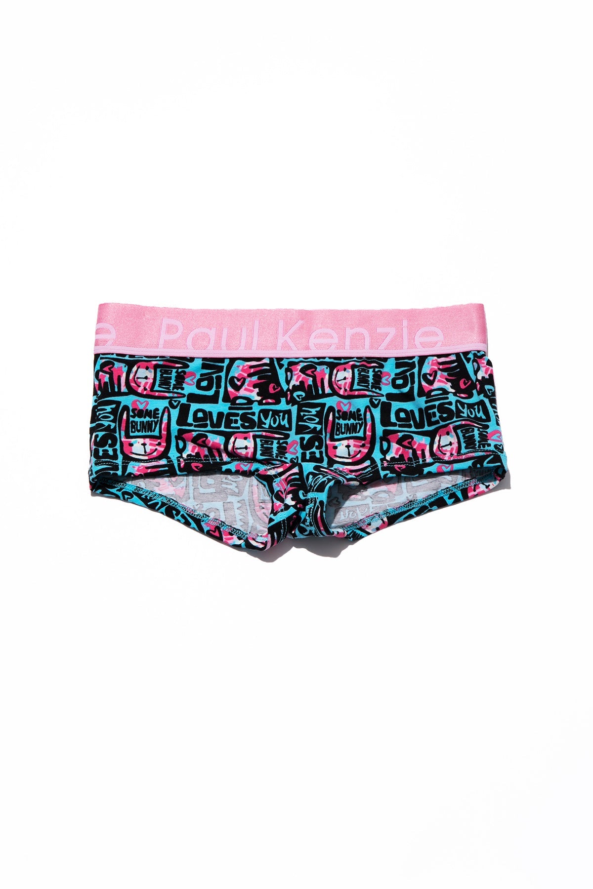 Paul Kenzie-Desenli Kadın Boyshort Külot – Unique Effect – Love Bunny-Boyshort Külot-1-Milagron.com