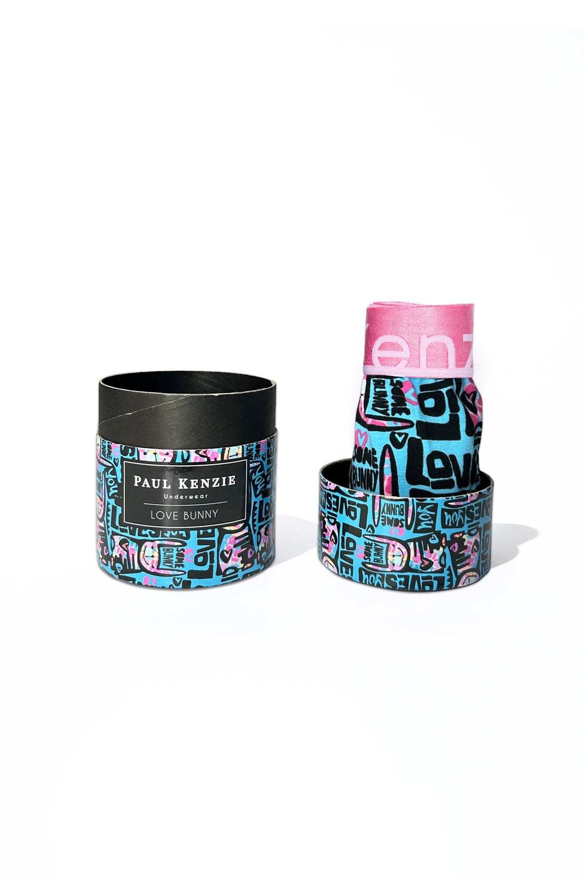 Paul Kenzie-Desenli Kadın Boyshort Külot – Unique Effect – Love Bunny-Boyshort Külot-2-Milagron.com