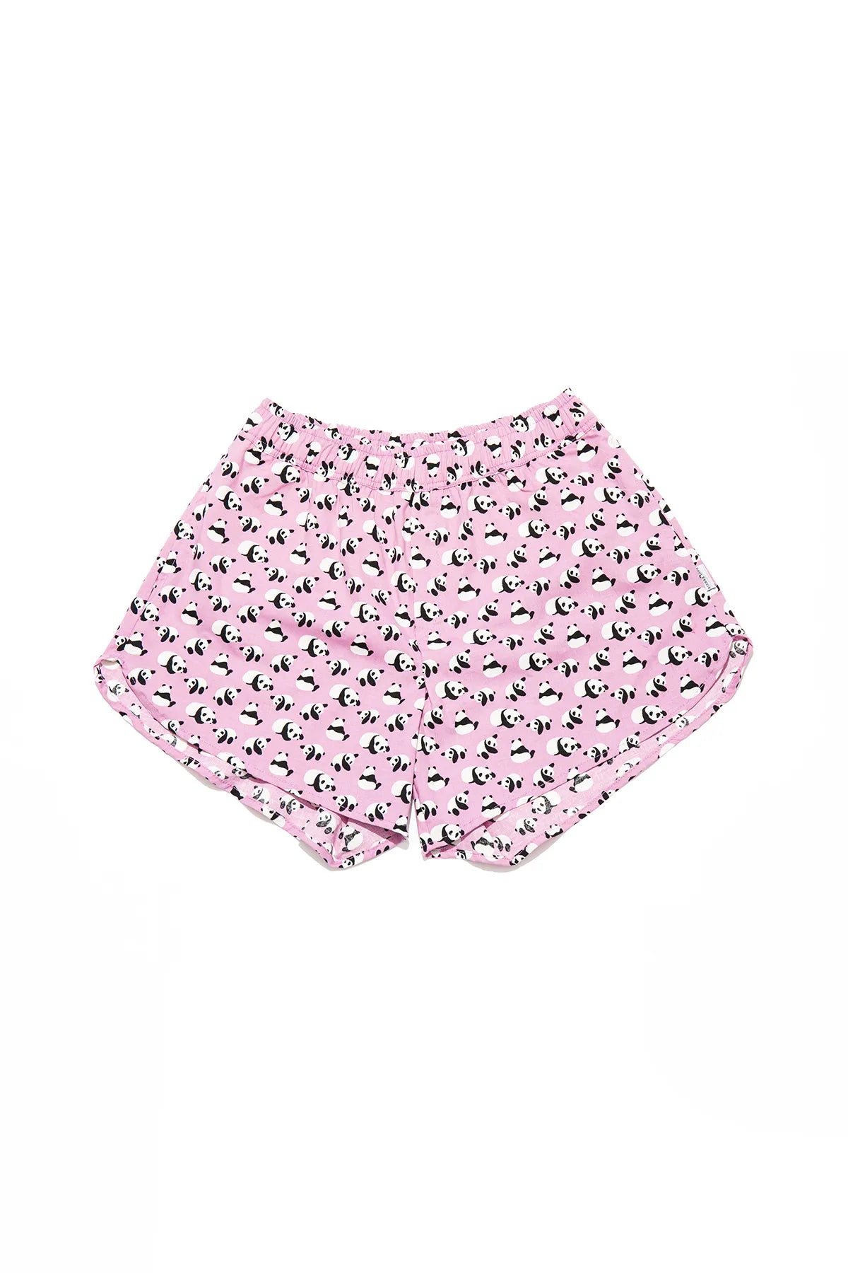 Paul Kenzie-Desenli Kadın Ev Şort – Chill Space Collection – Chilly Panda-Ev Şort-1-Milagron.com