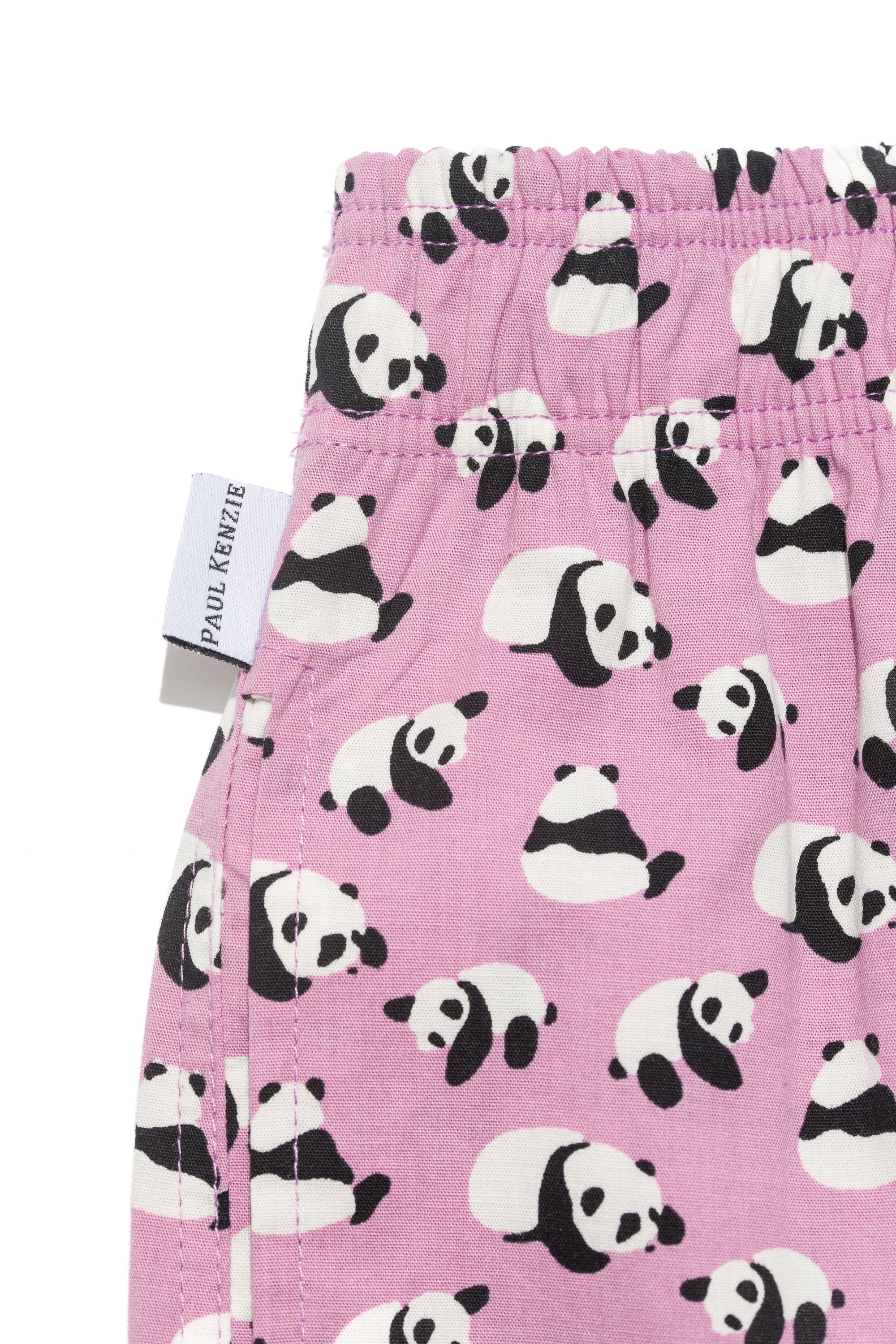 Paul Kenzie-Desenli Kadın Ev Şort – Chill Space Collection – Chilly Panda-Ev Şort-4-Milagron.com