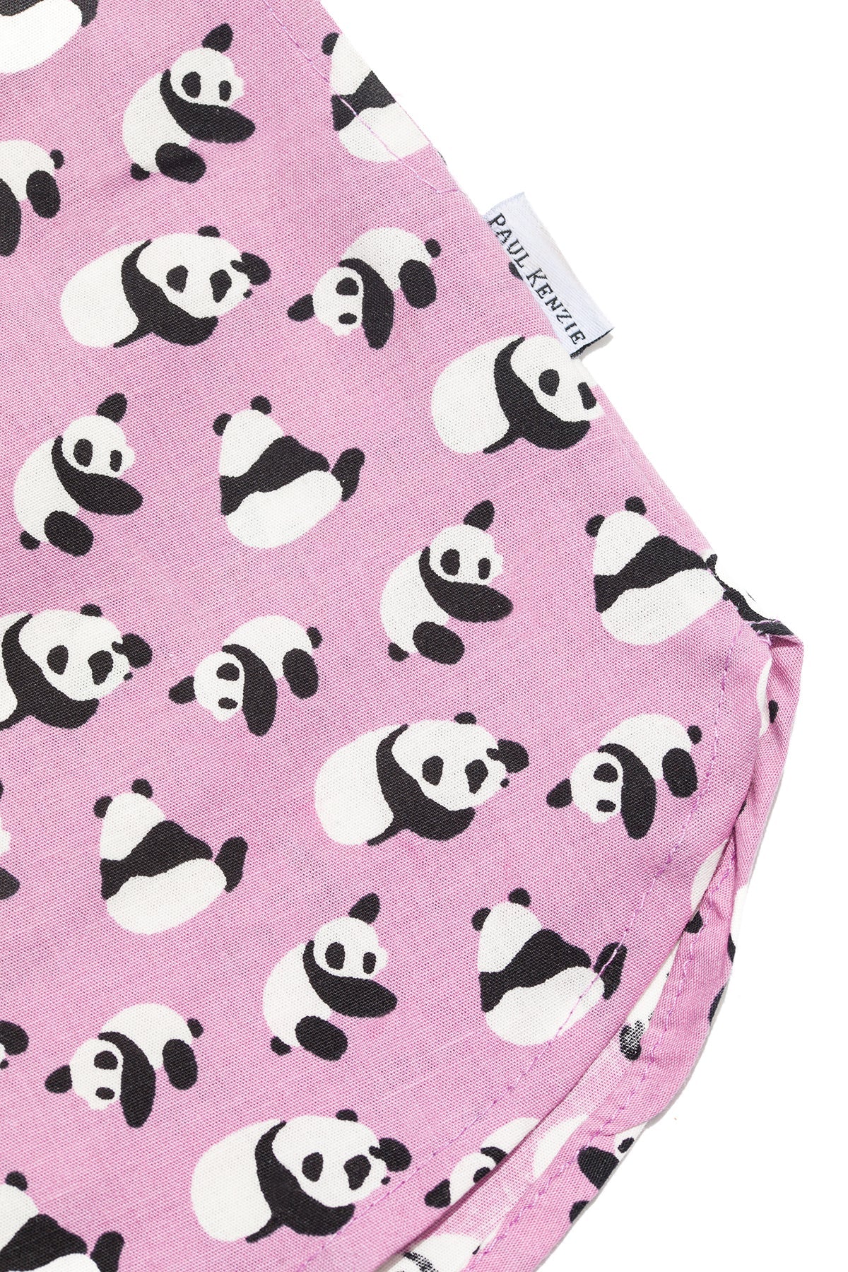 Paul Kenzie-Desenli Kadın Ev Şort – Chill Space Collection – Chilly Panda-Ev Şort-5-Milagron.com