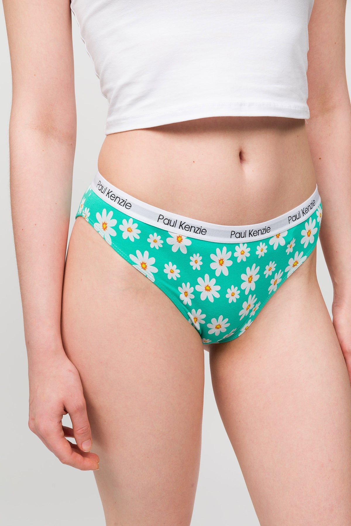 Paul Kenzie-Desenli Kadın Slip Külot Couple Collection Daisy-Slip Külot-4-Milagron.com