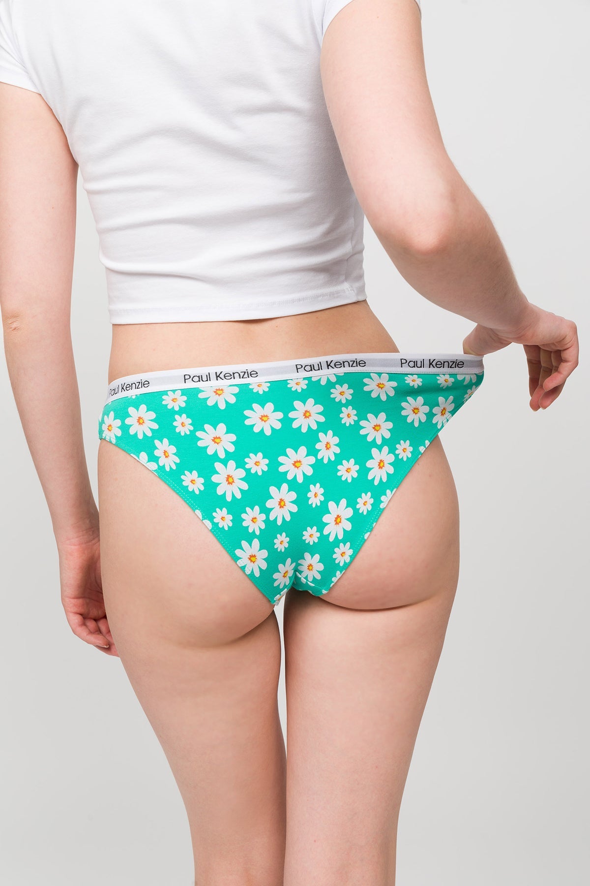 Paul Kenzie-Desenli Kadın Slip Külot Couple Collection Daisy-Slip Külot-5-Milagron.com