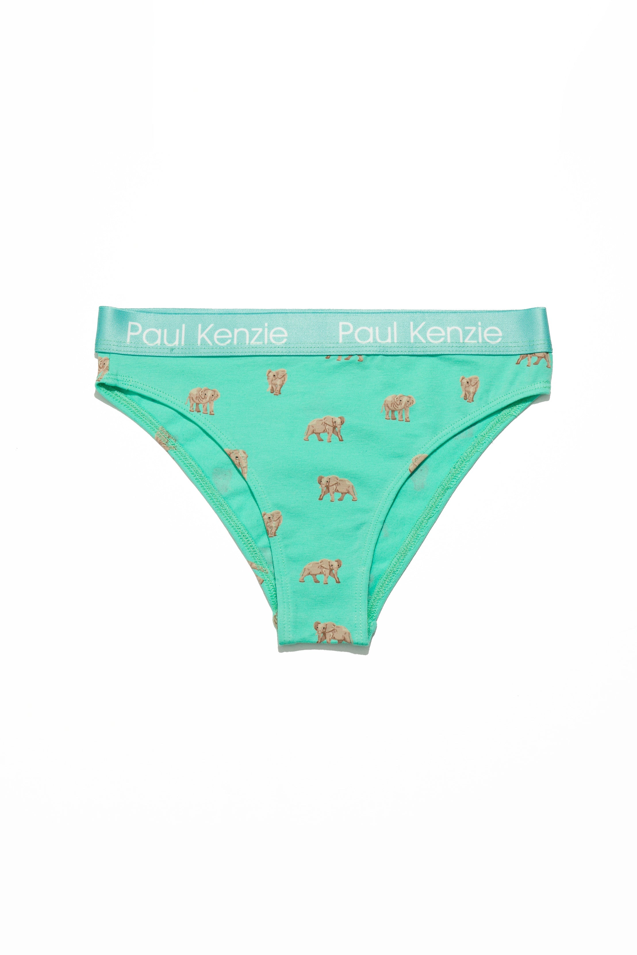 Paul Kenzie-Desenli Kadın Slip Külot – Eco Characters – Elephantastic-Slip Külot-1-Milagron.com