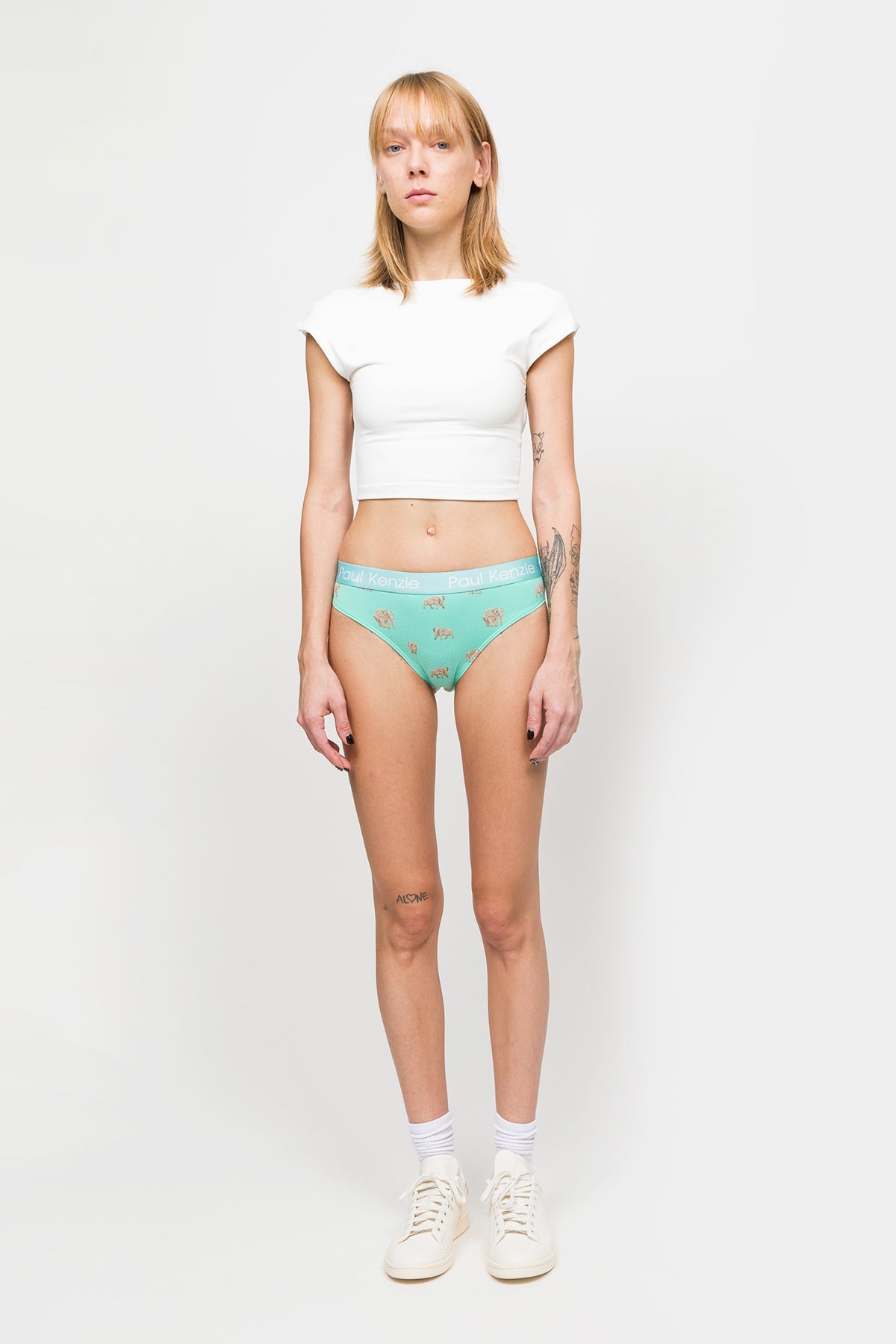 Paul Kenzie-Desenli Kadın Slip Külot – Eco Characters – Elephantastic-Slip Külot-3-Milagron.com